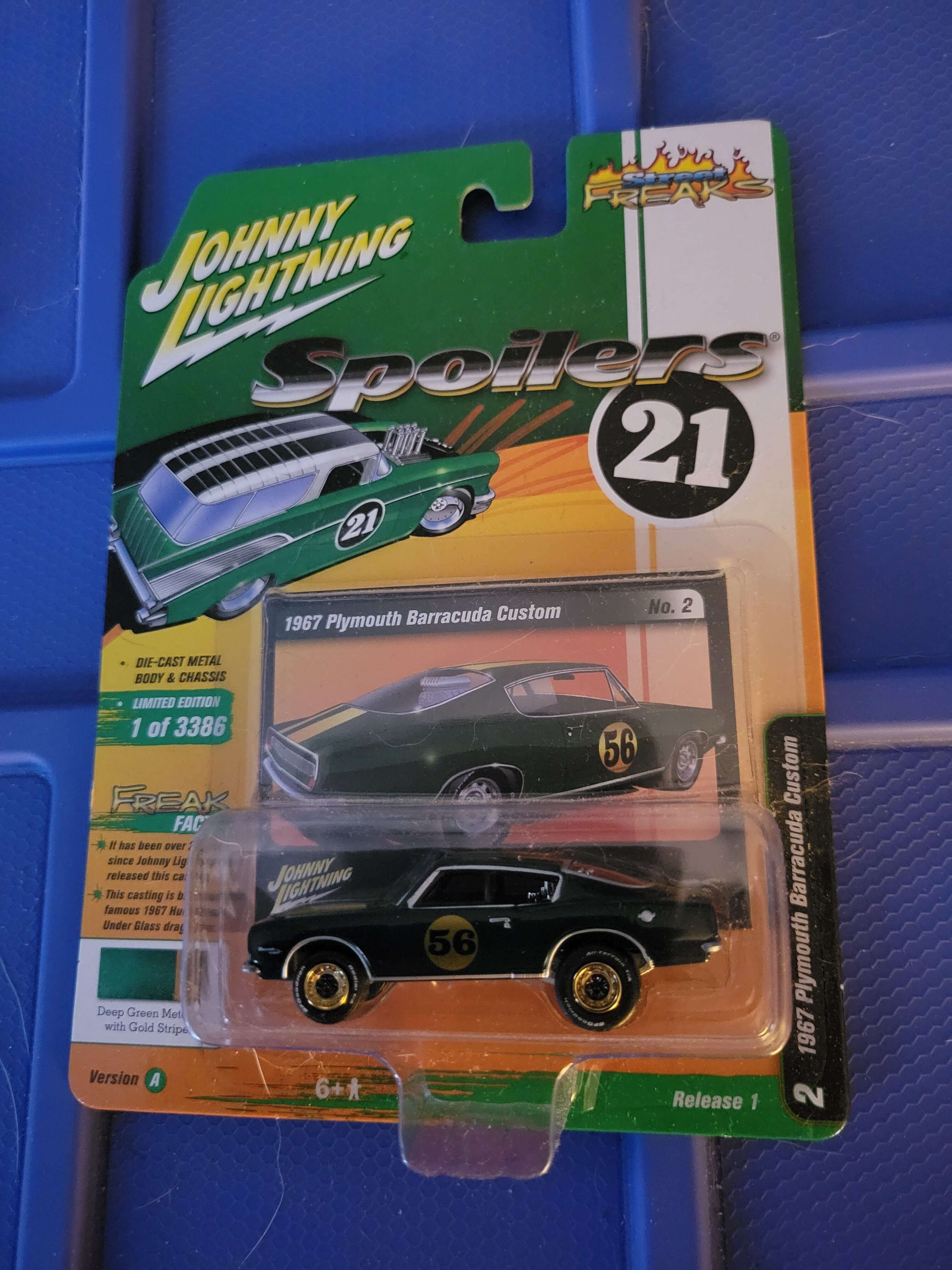 1967 Plymouth Barracuda Custom GREEN STREET FREEKS VA R1 The