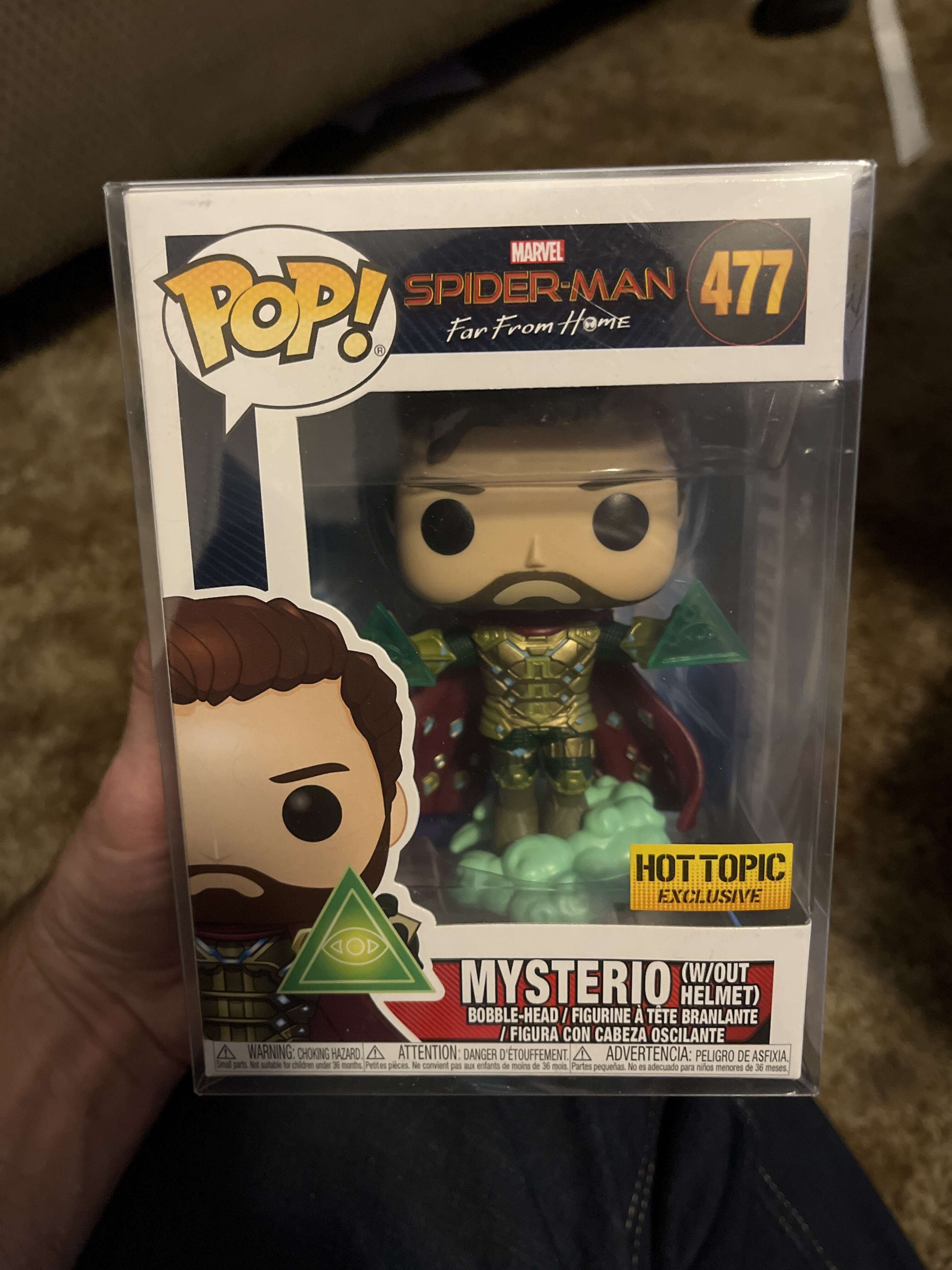 Mysterio funko pop hot topic exclusive on sale