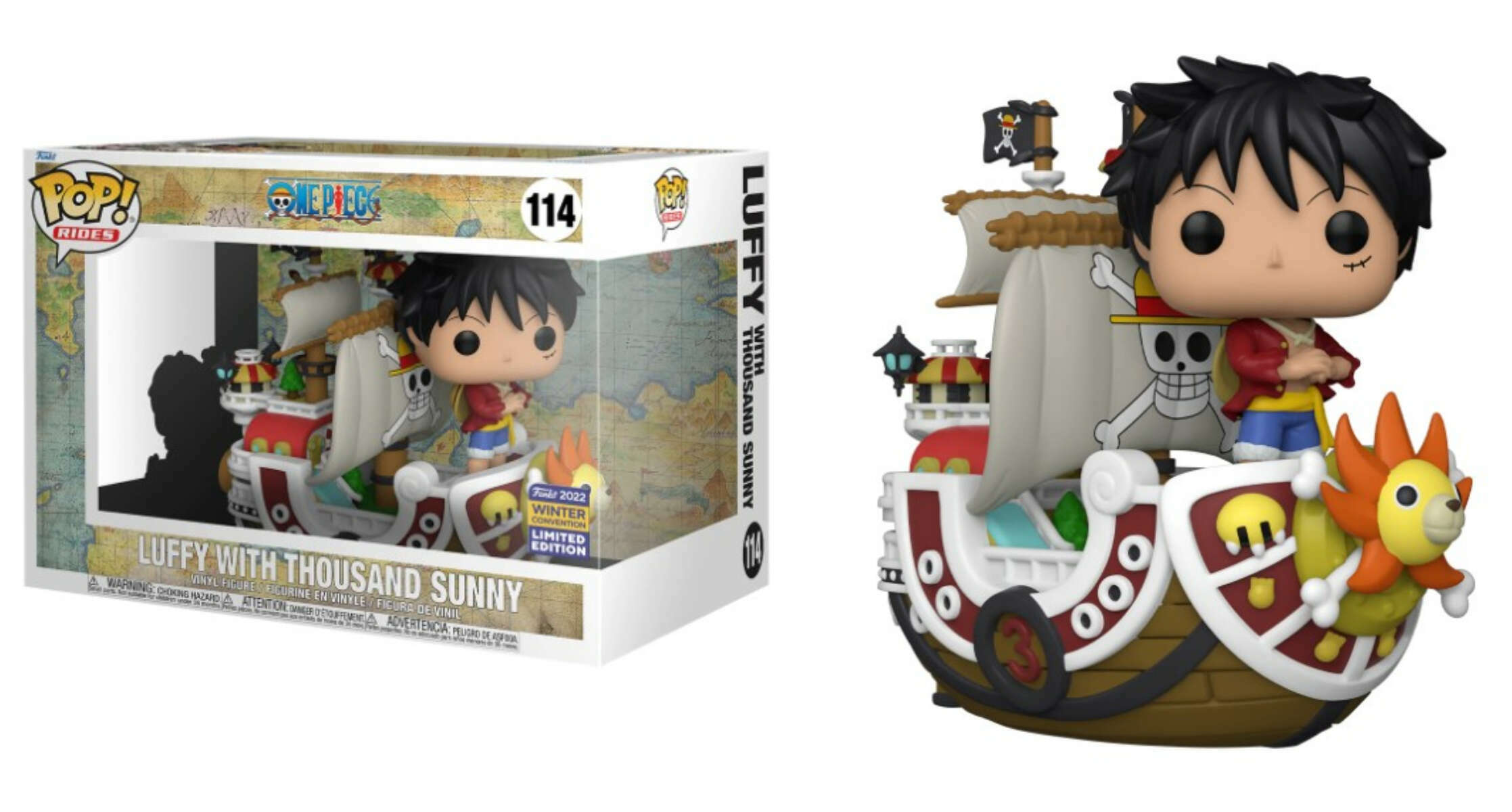 Funko Pop Luffy Thousand Sunny : les offres