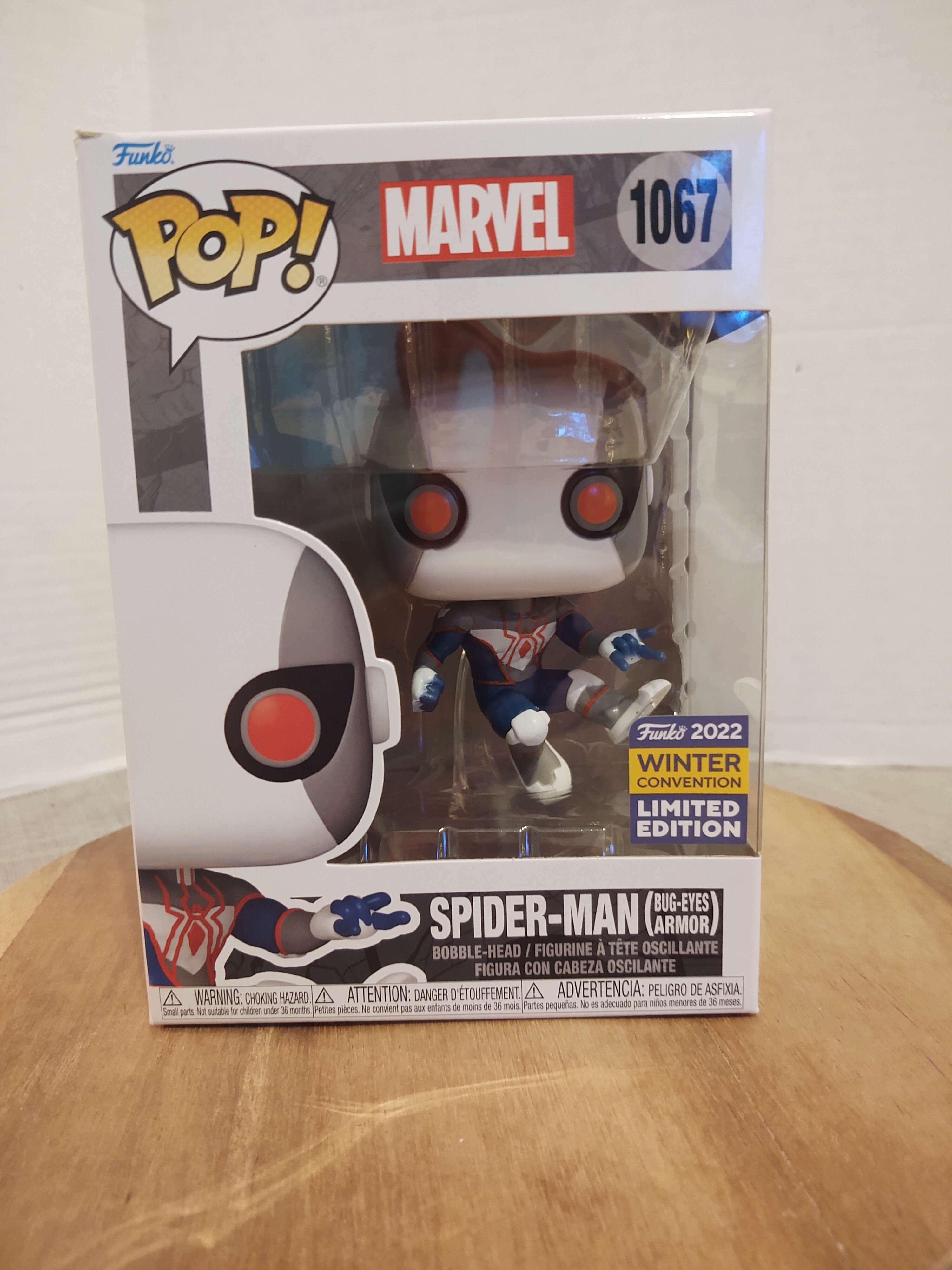 Funko Pop Marvel Spider-Man 1067 Big Eyes Armor Limited – Pop Collector /  Magasin Funko Pop / Loungefly / Soda