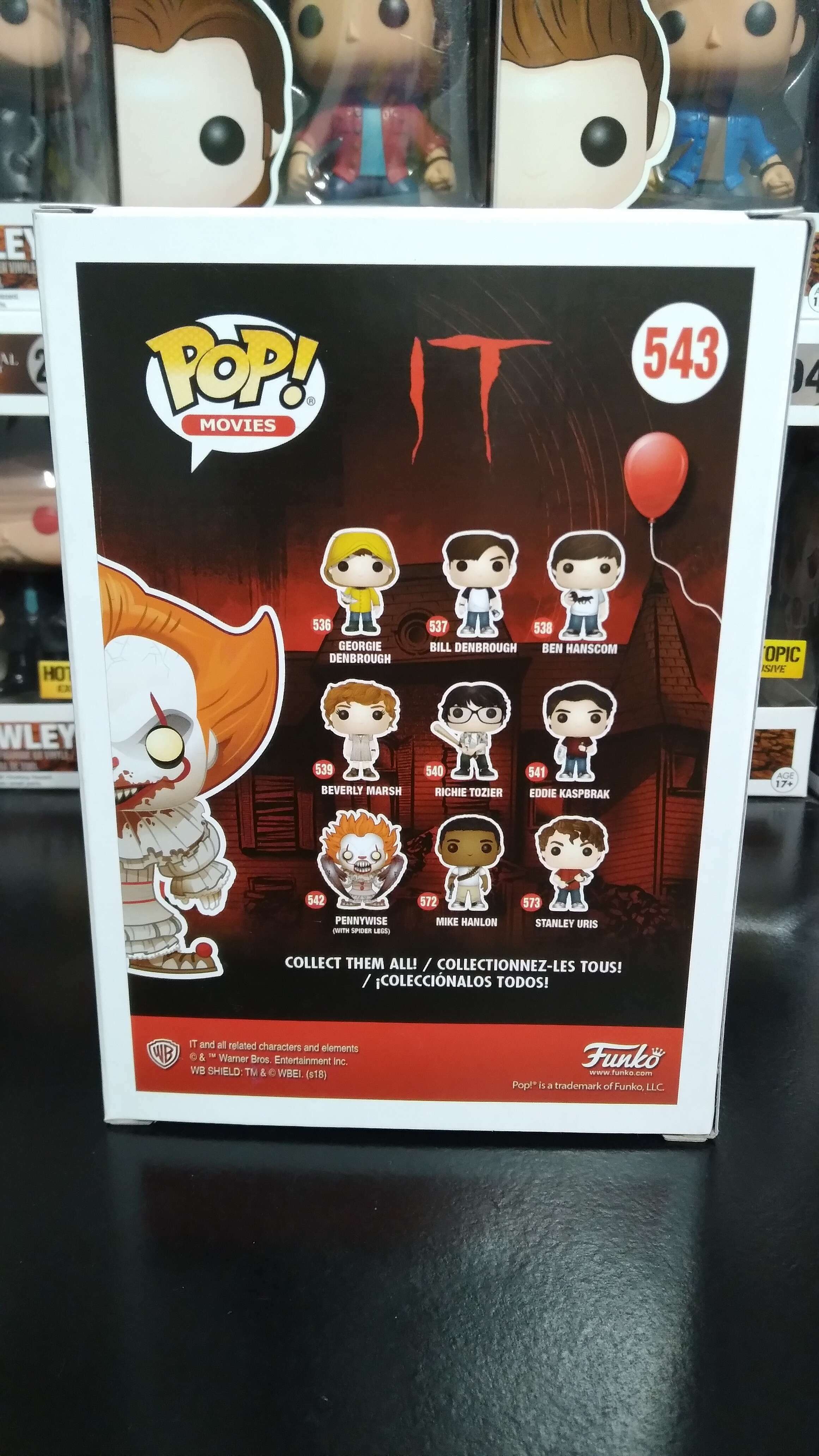 Pennywise with best sale severed arm funko