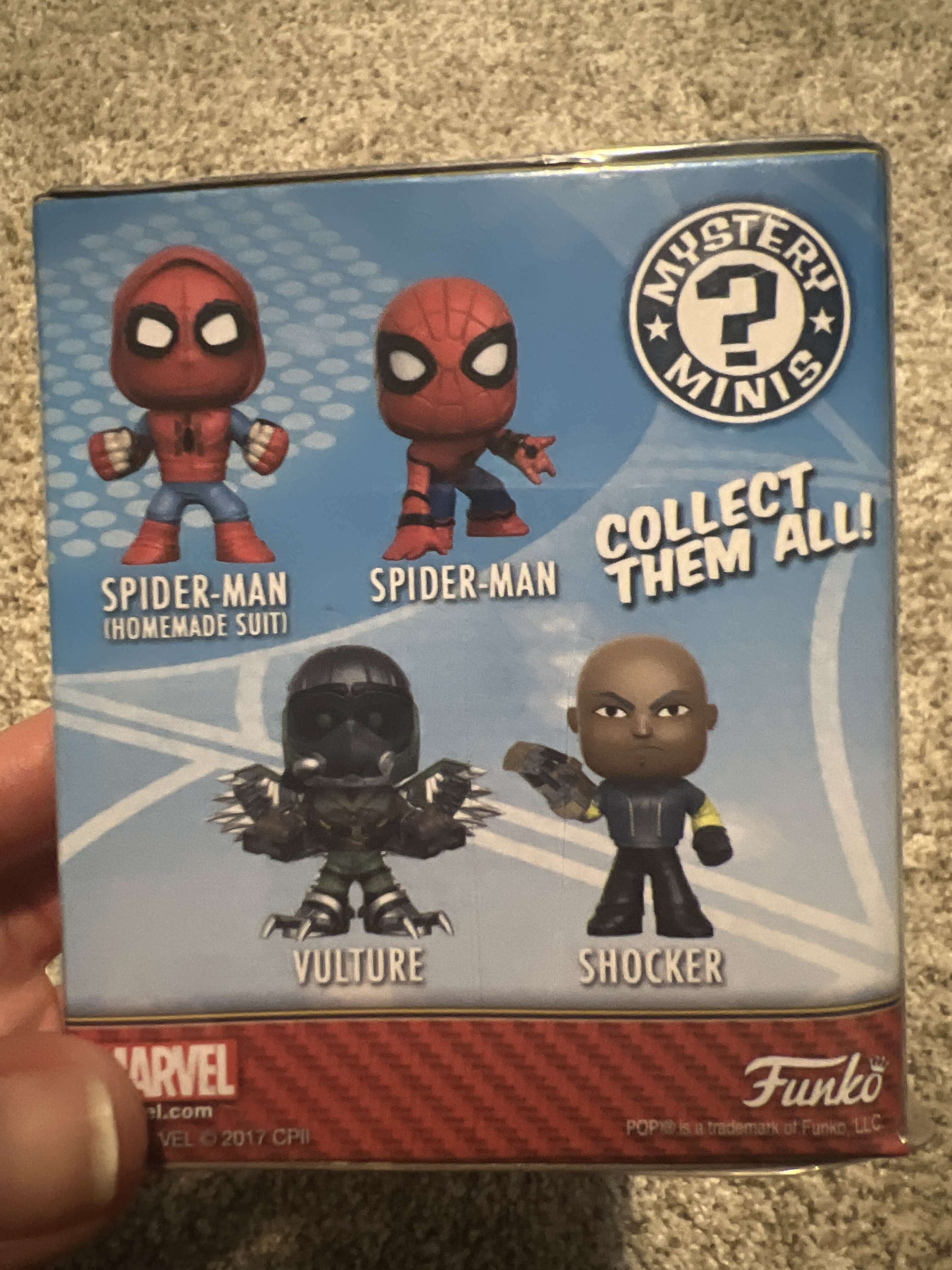 Spider man homecoming mystery minis discount
