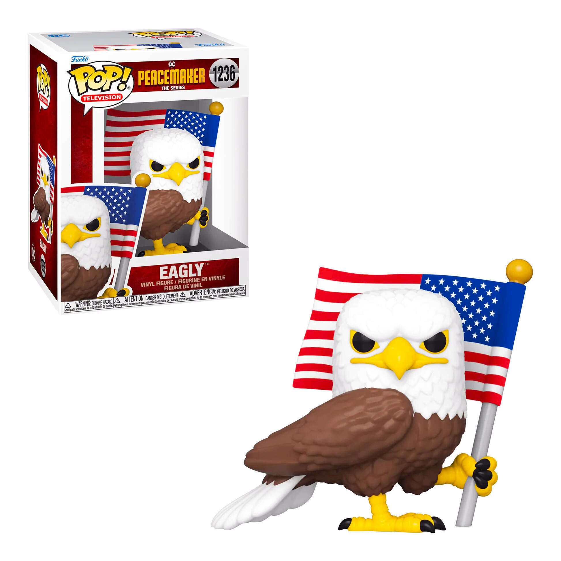 Eagly peacemaker dc comics funko pop television 1236 hobbydb