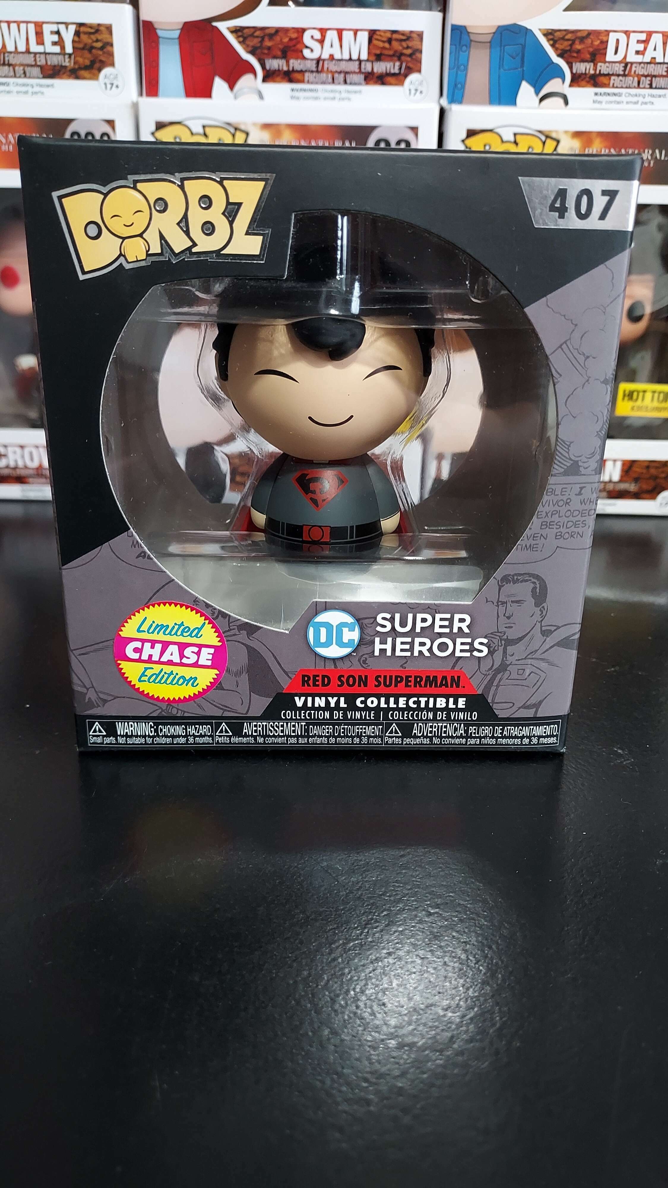 お手軽価格で贈りやすい Superman Dorbz Funko Red eBay | Comics DC #407 Chase Son 