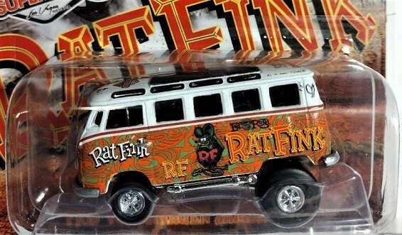 Johnny Lightning *SUPERCON* RAT FINK 1965 Volkswagen Samba