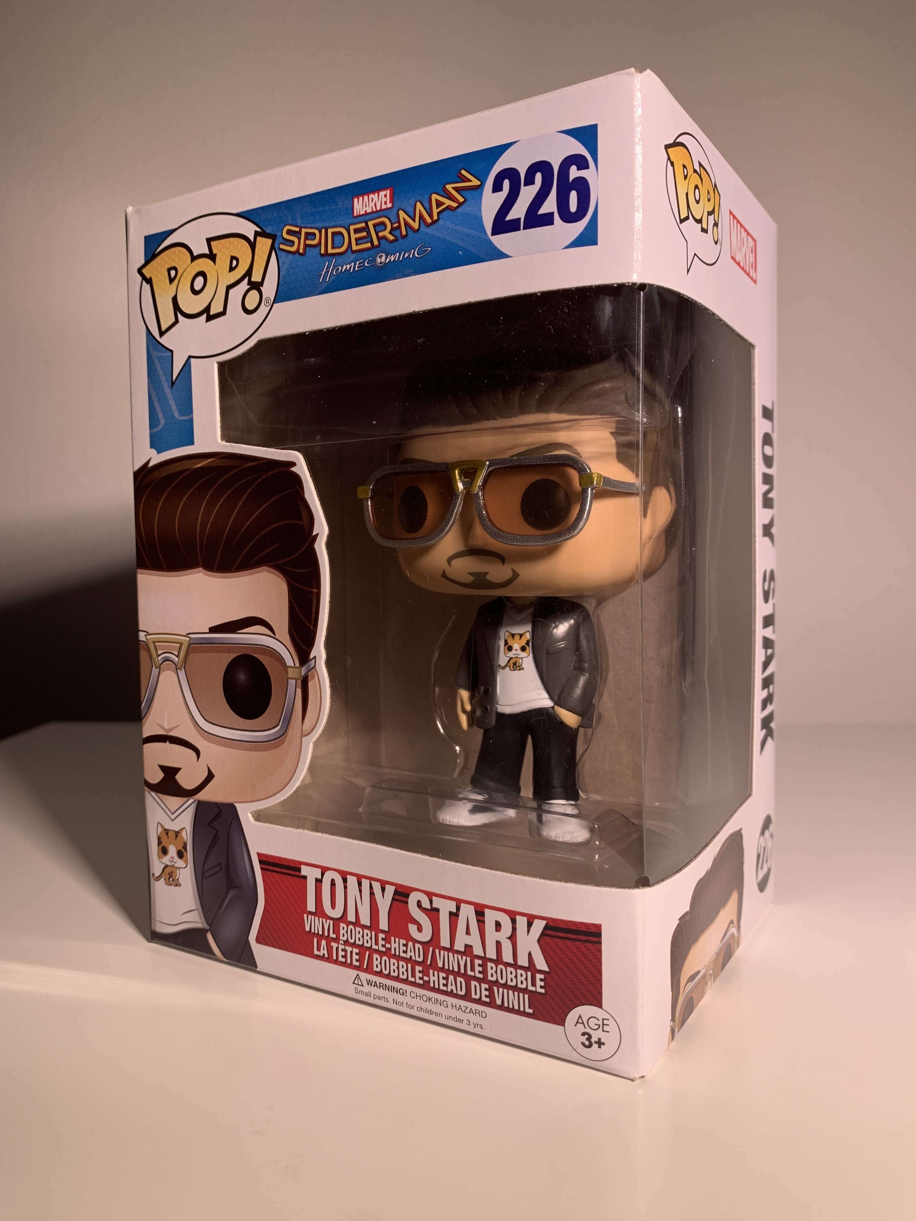 Tony stark spider man homecoming funko pop top