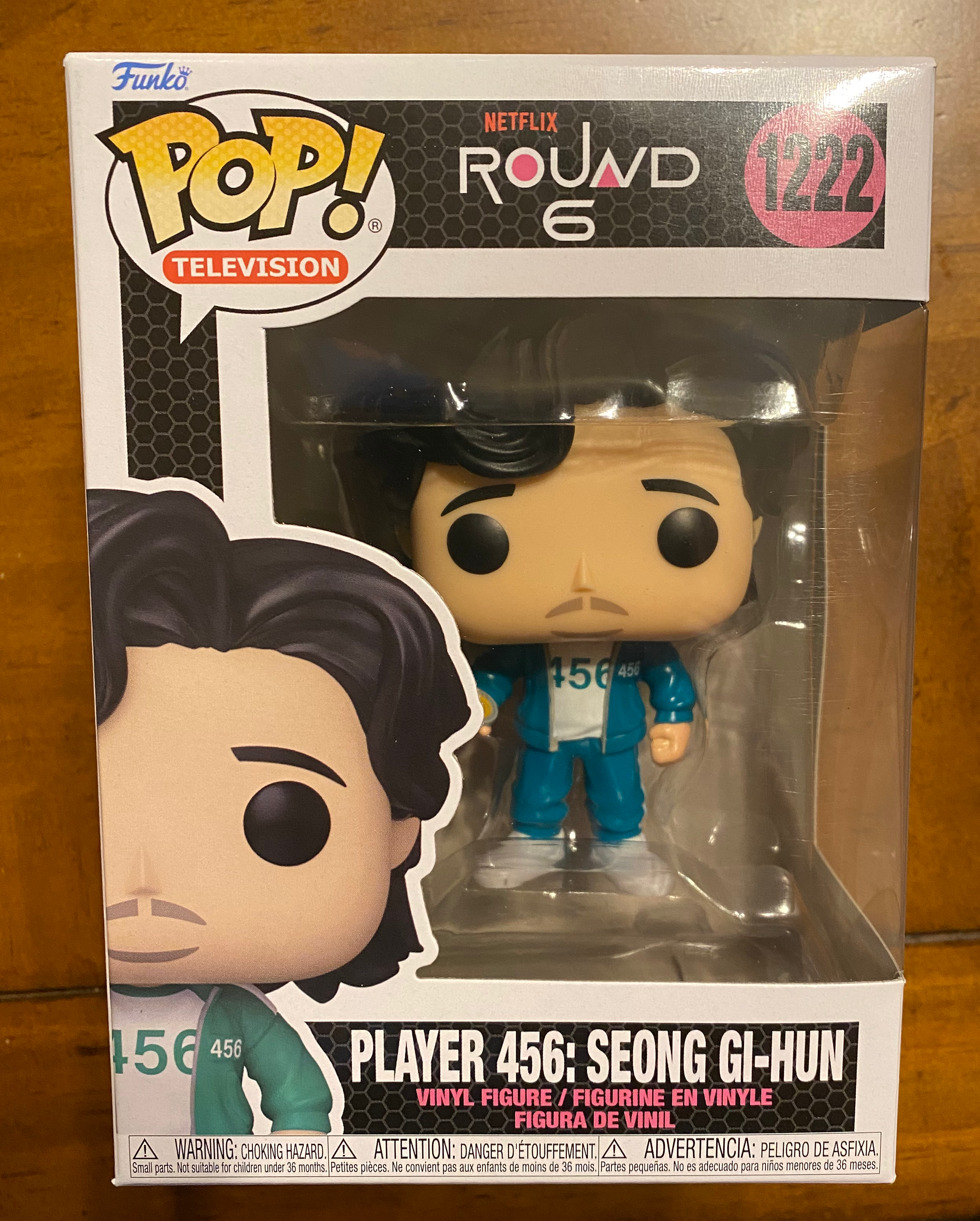 Funko Pop! Television: Squid Games-Player 456 Seong 1222