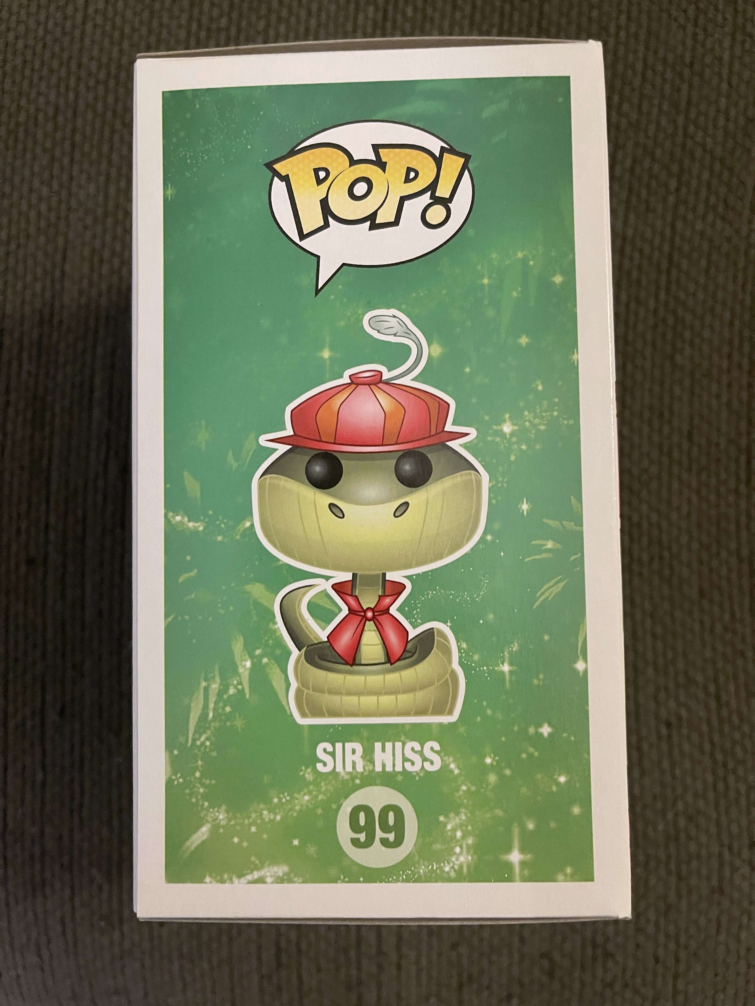 Sir hiss shop pop