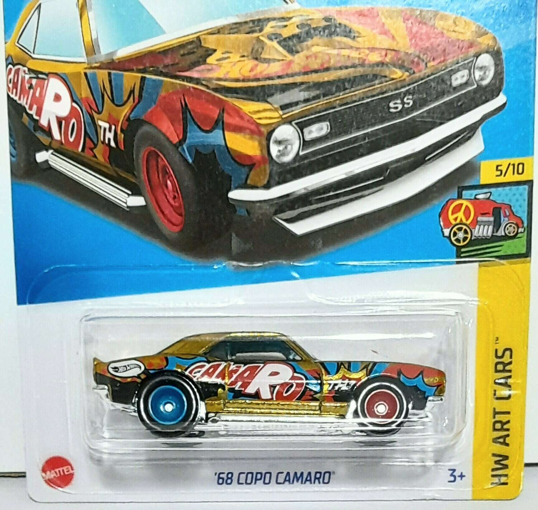 2023 HW SUPER Treasure Hunt 68 Chevy COPO Camaro hobbyDB