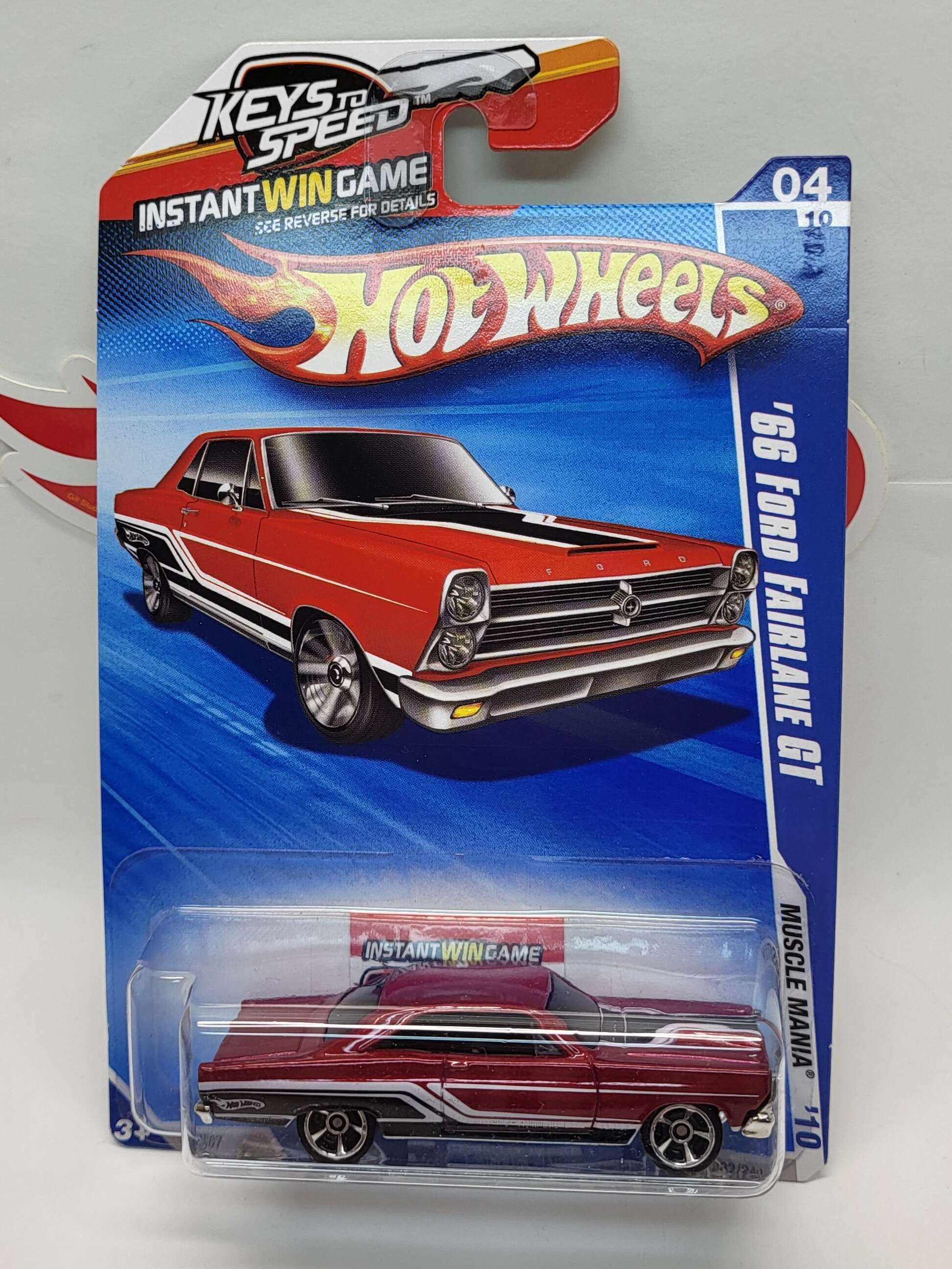 Hot wheels 66 ford fairlane shop gt