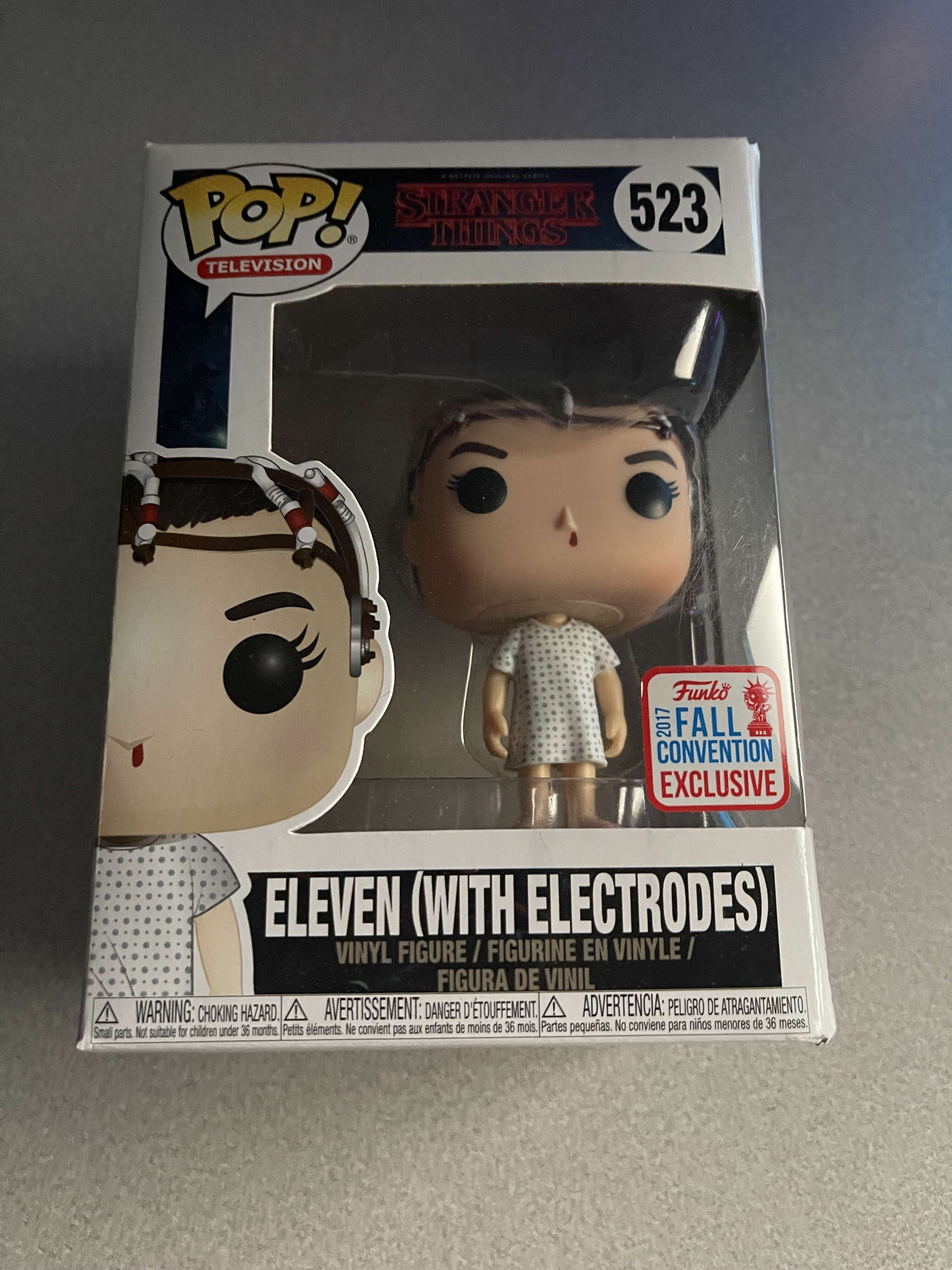 Eleven with electrodes funko pop discount