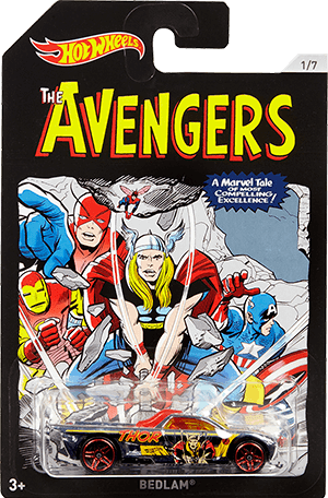 Bedlam 2018 Hot Wheels The Avengers 1 7 WALMART EXCLUSIVE Jayhow s Hot Wheels and Collectibles
