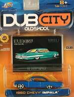 Jada 2002 Dub City Old Skool 1960 Chevy Impala Blue Collectibles for sale