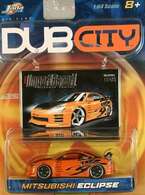 Jada 2002 Dub City Import Racer! Mitsubishi Ecplise Orange #048 Collectibles for sale