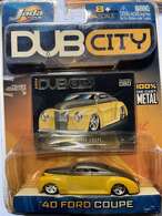 Jada 2004 Dub City Ford 40 Coupe Yellow/Grey #080 Collectibles for sale