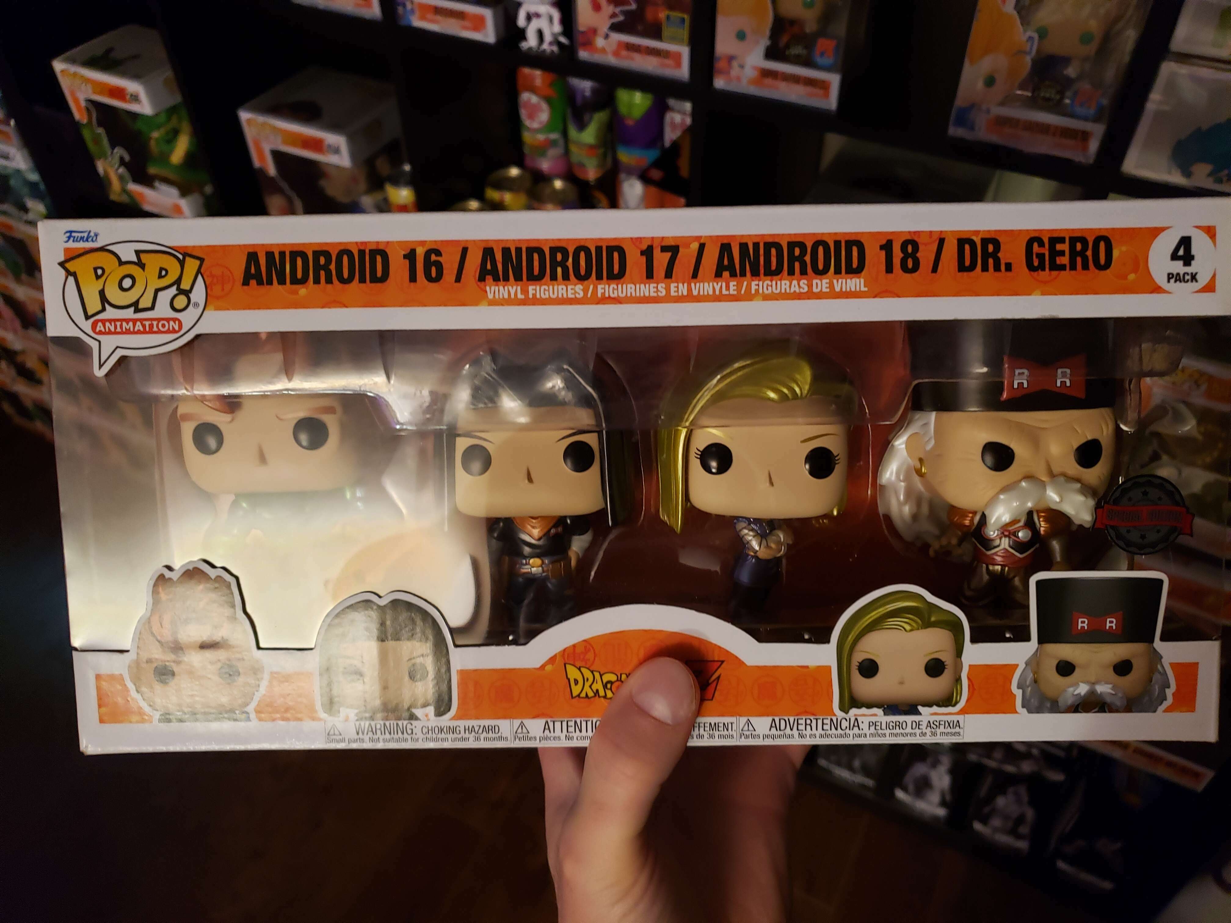 Android 17 and 18 funko pop new arrivals