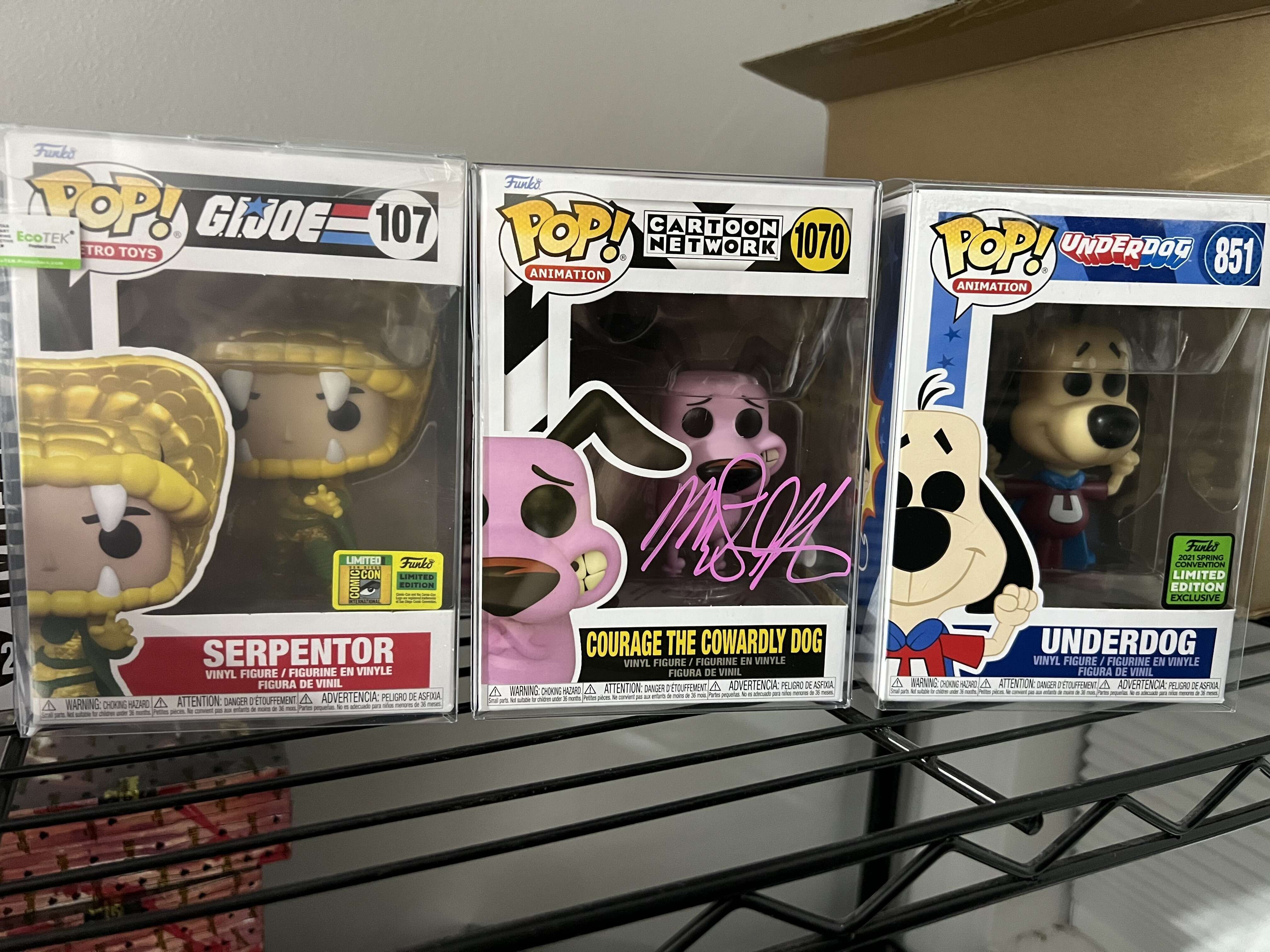 Funko pop courage the cowardly dog sale