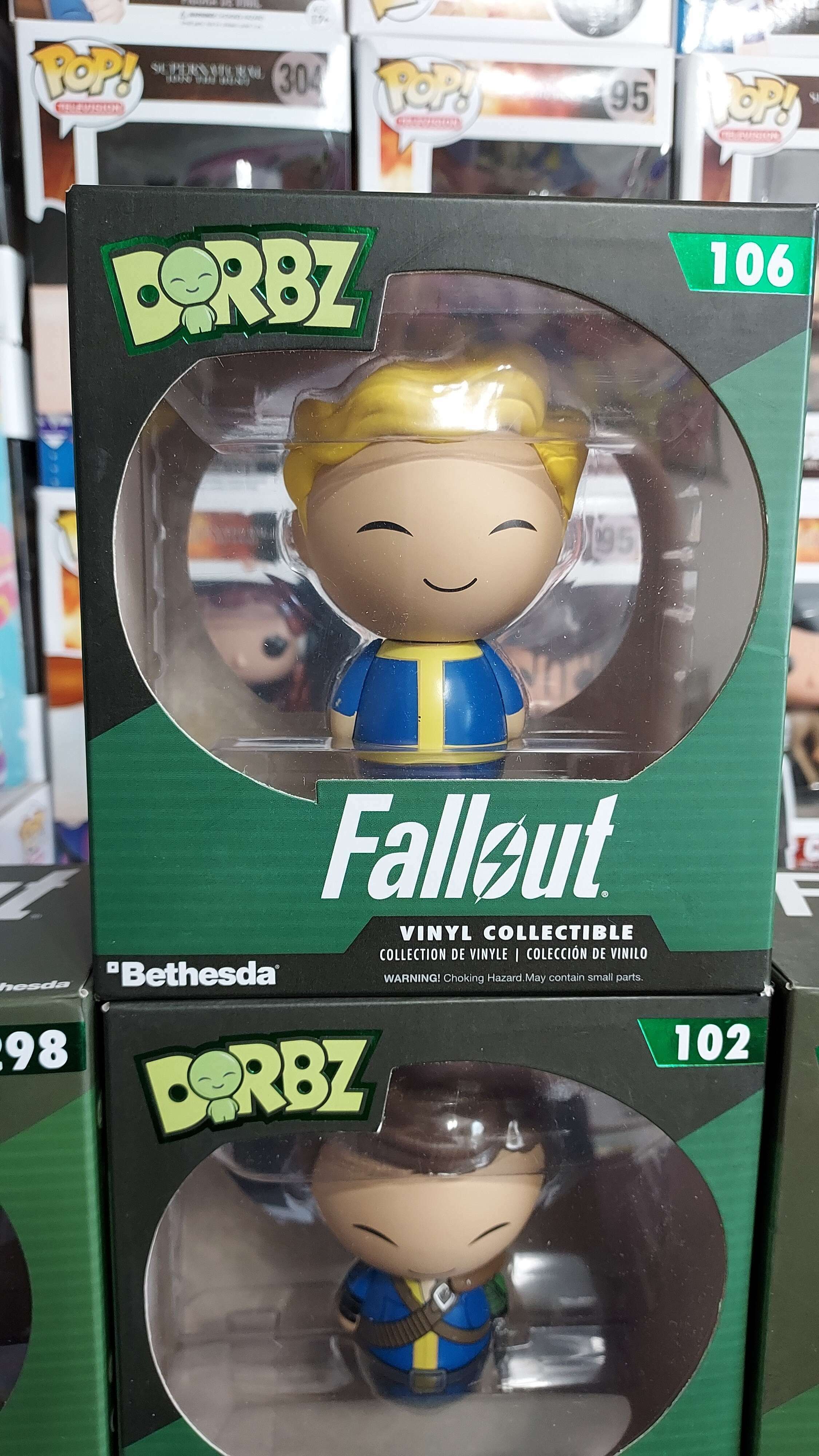 Lot of Fallout Dorbz Pop Price Guide