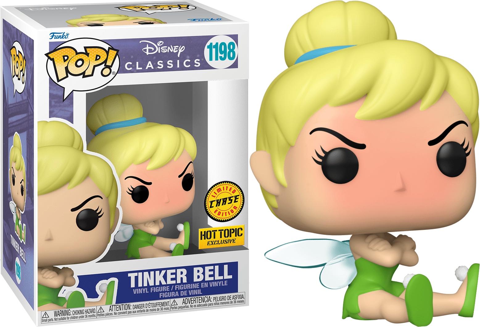Tinker Bell Red Face hobbyDB
