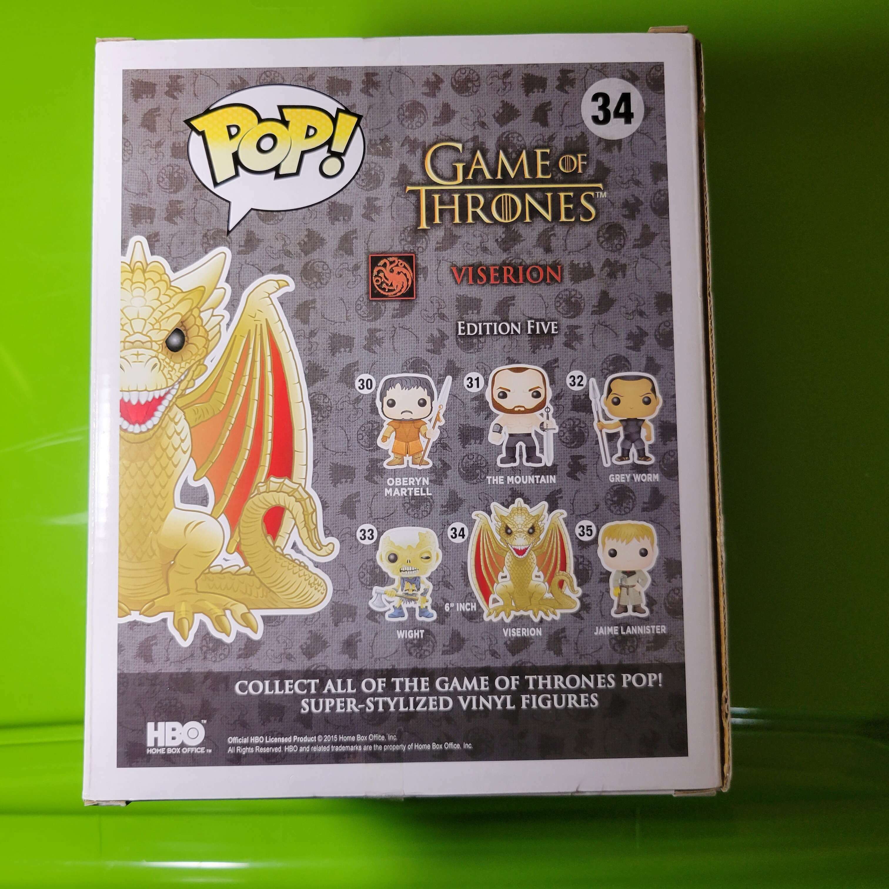 Viserion 6 inch PopVinyls