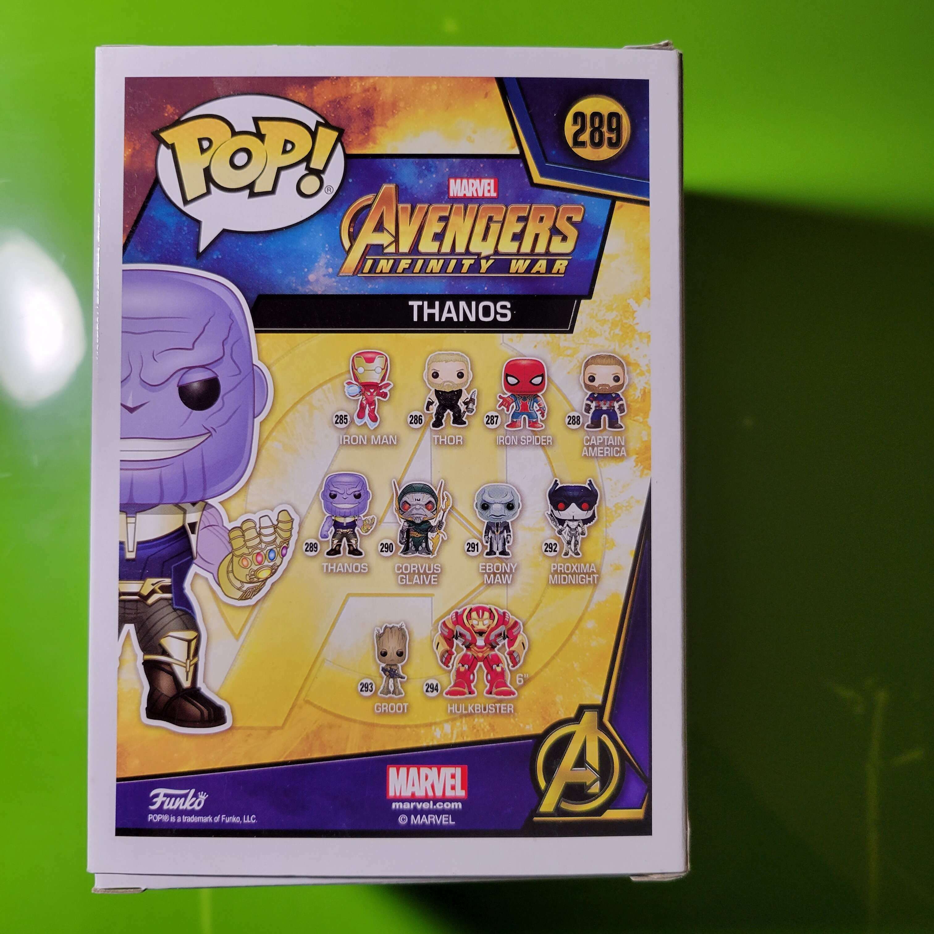 Pop price guide hotsell thanos