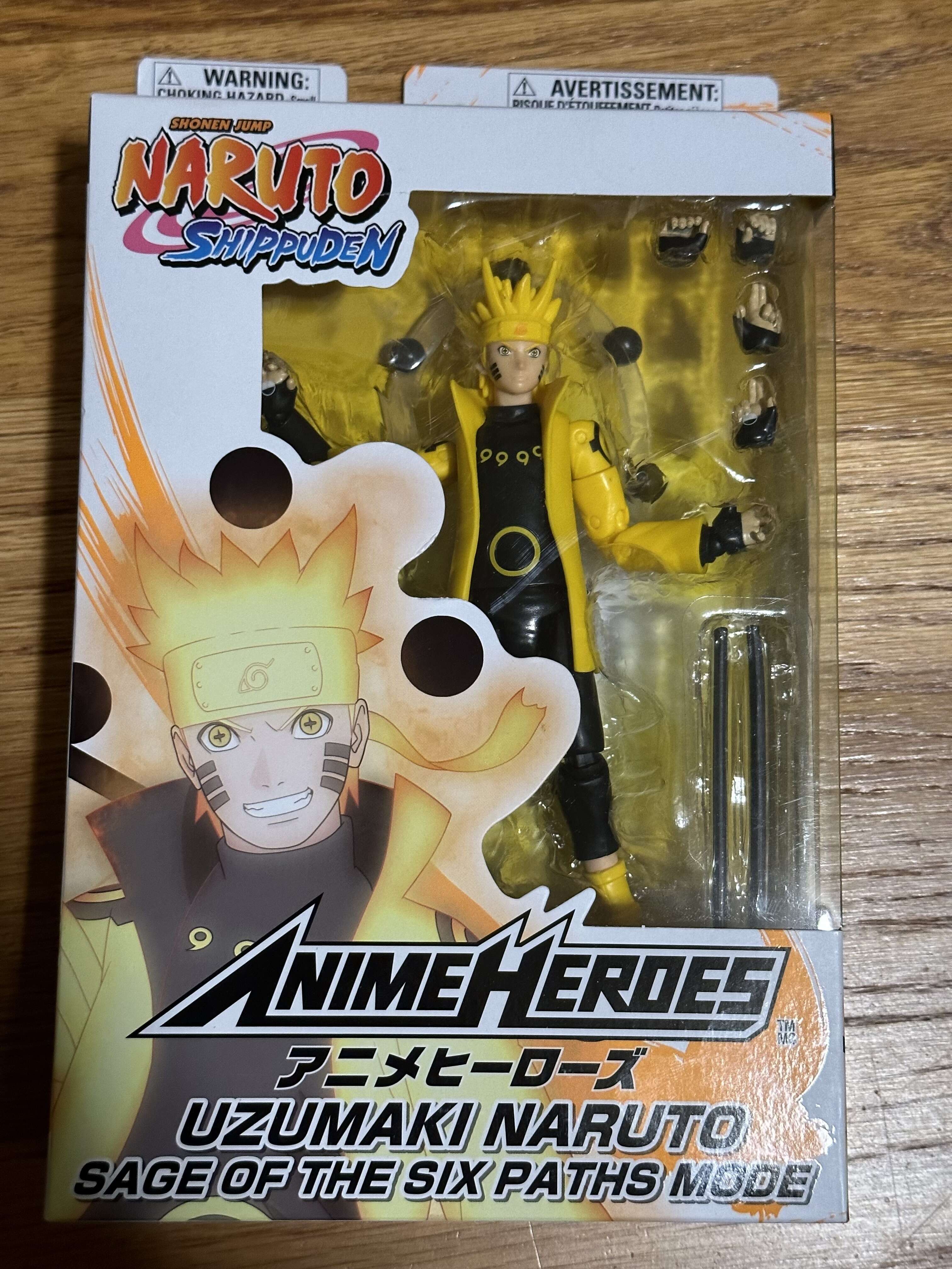 Figurine Naruto Sage Of Six Paths Mode Anime Heroes