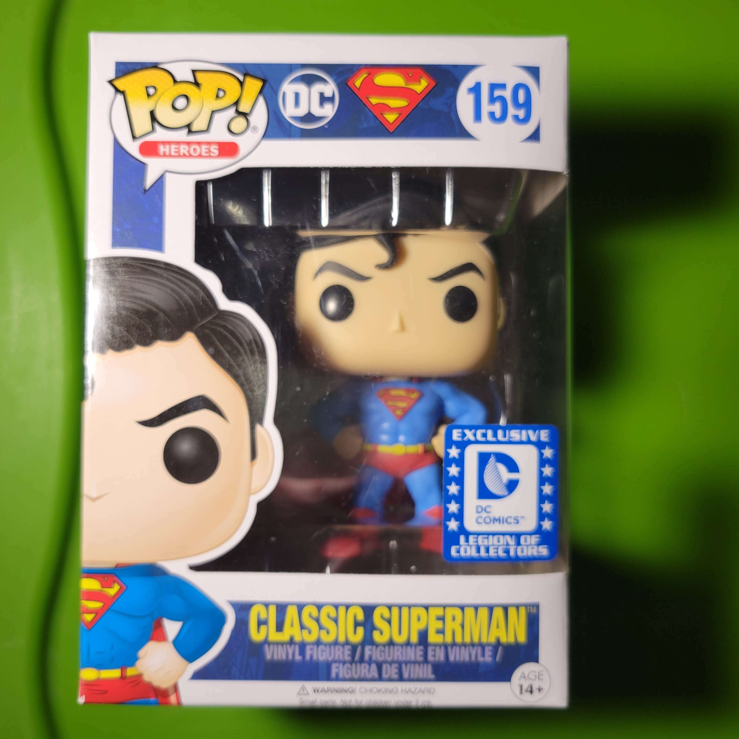 DC Super Heroes - Classic Superman - figurine POP 159 POP! Heroes