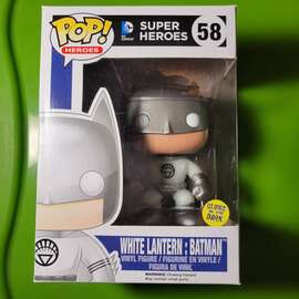 White lantern batman pop 2025