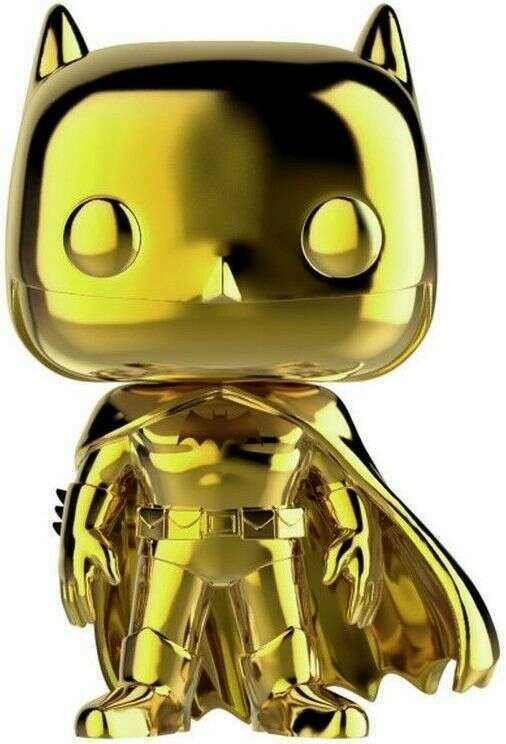 Gold sales chrome batman