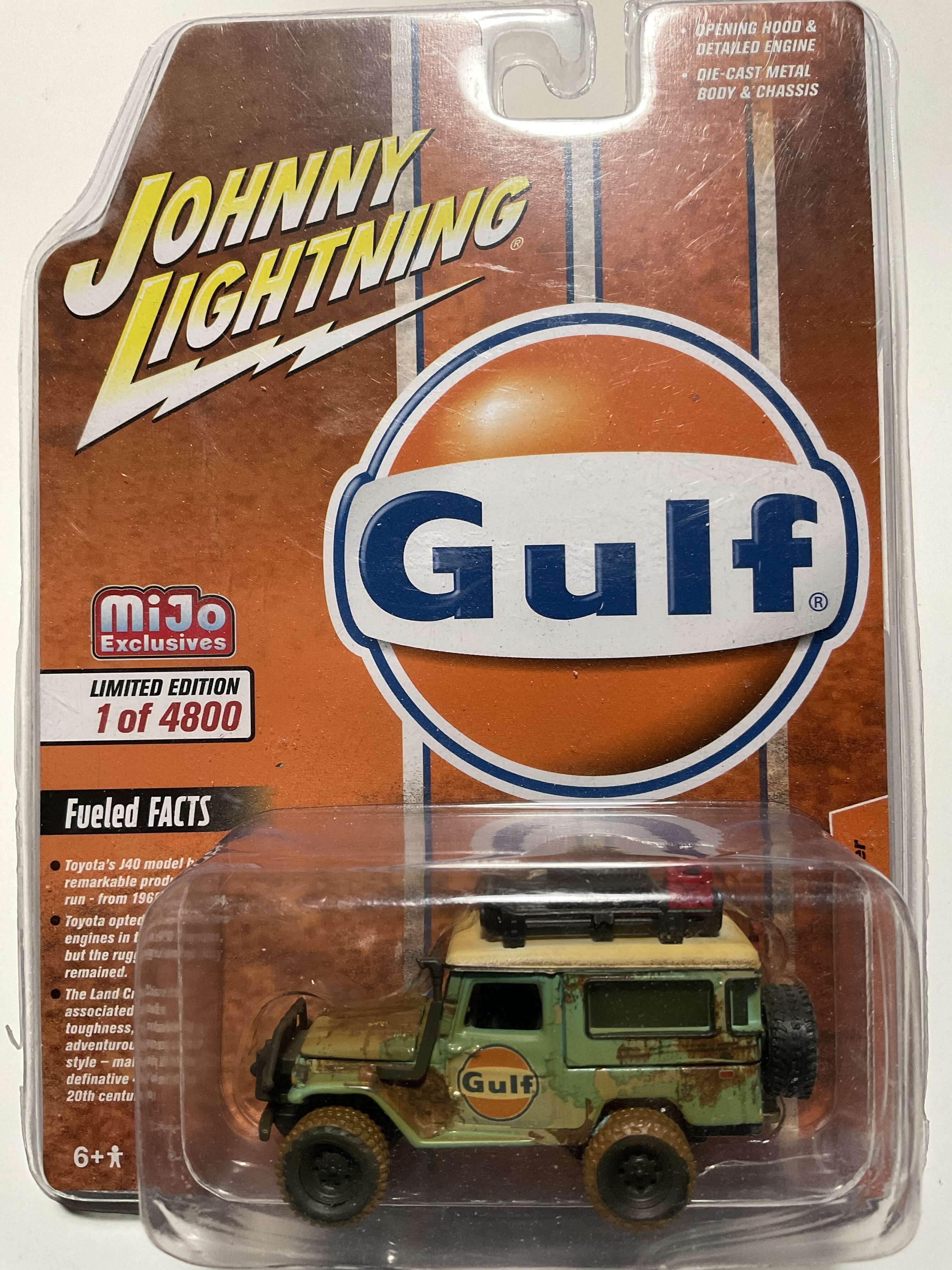 2025公式店舗 Mijo 2021 Lightning Johnny Exclusives Toyota 1980 Oil Gulf ミニカー