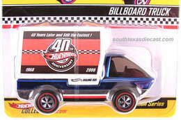 HOT WHEELS NATIONALS BILLBOARD TRUCK SPECTRAFLAME BLUE REDLINES NMIP IN PROTECTOR Collectibles for sale