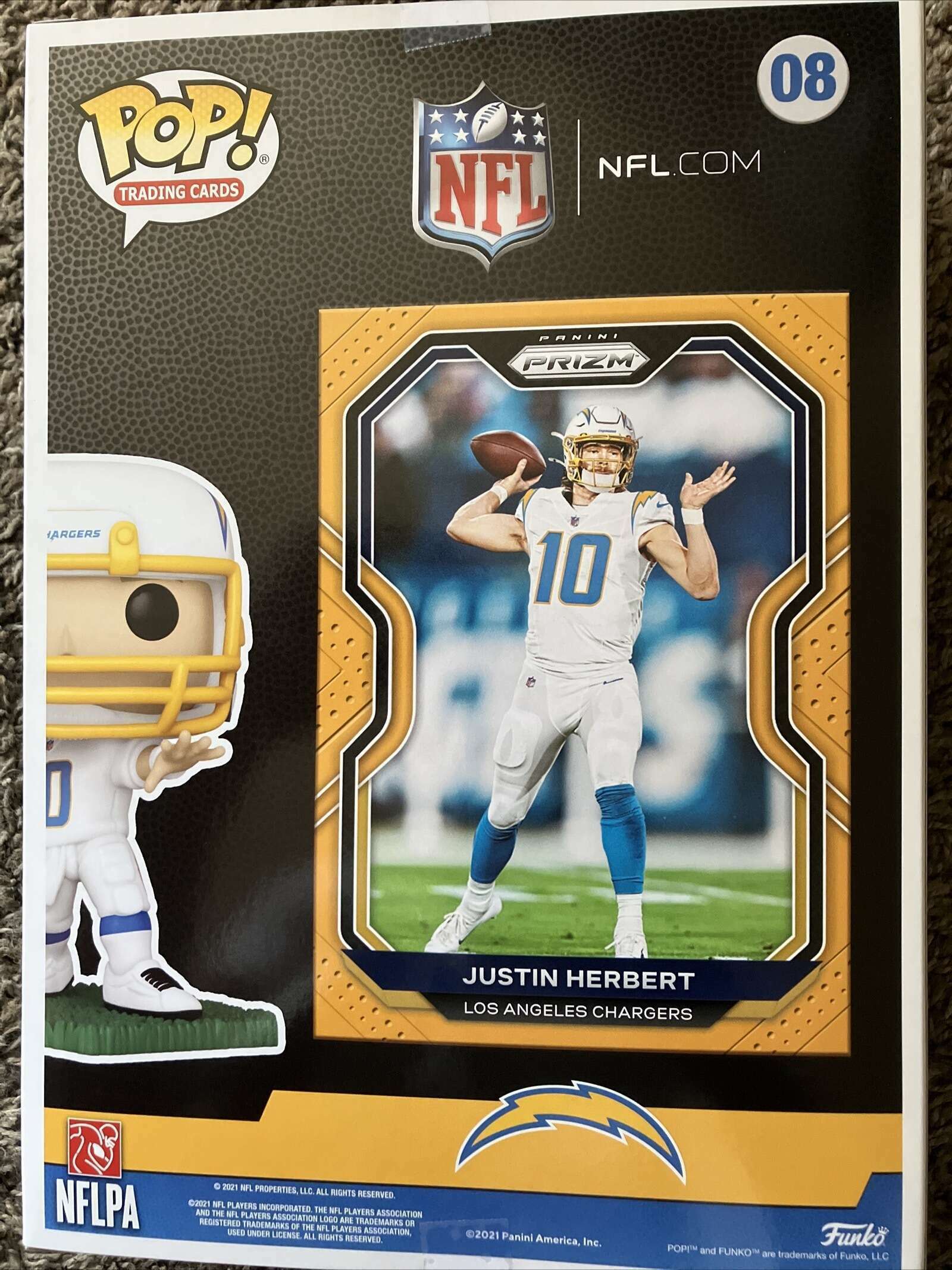 justin herbert funko pop