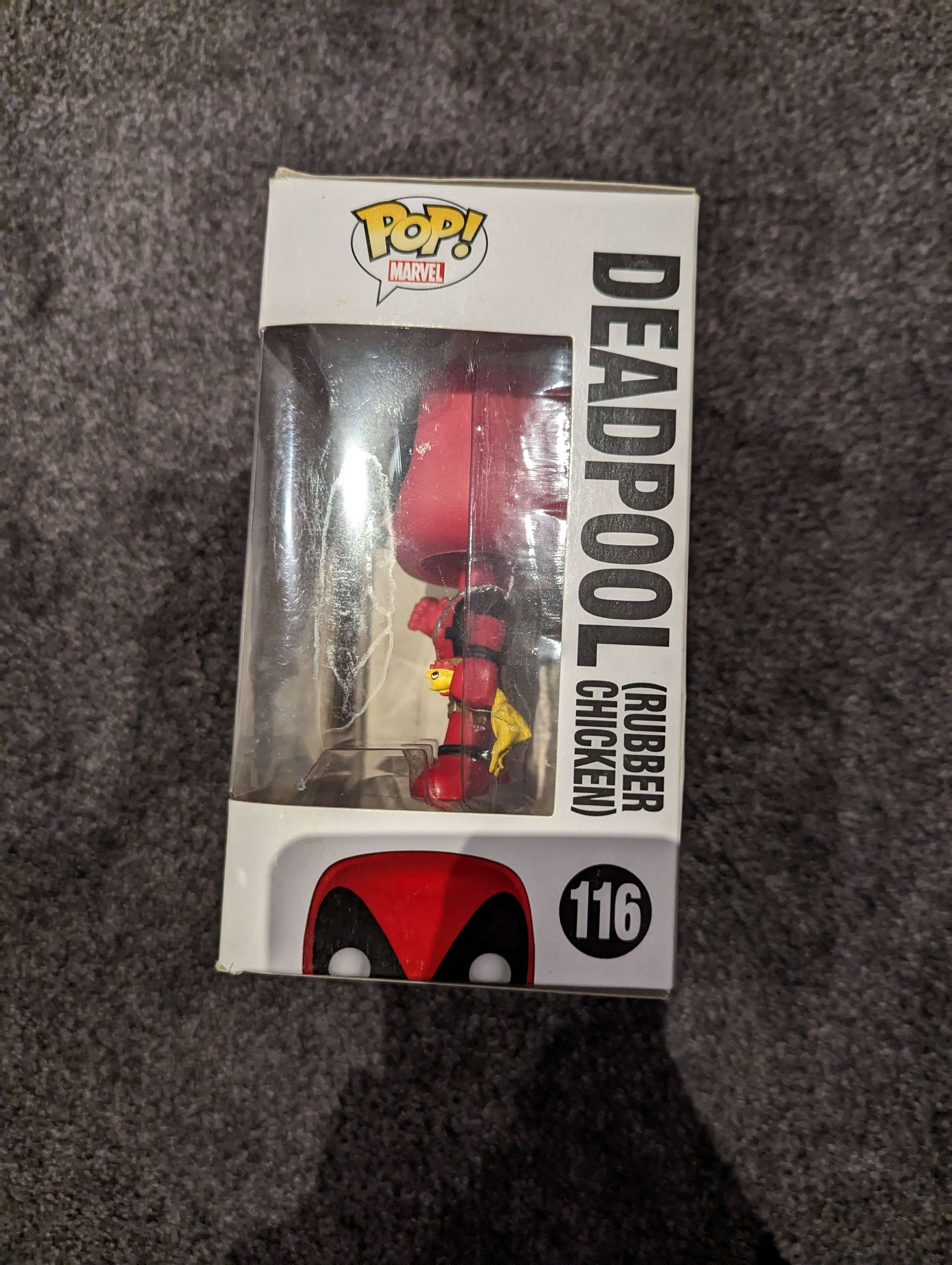 Deadpool sales rubber chicken
