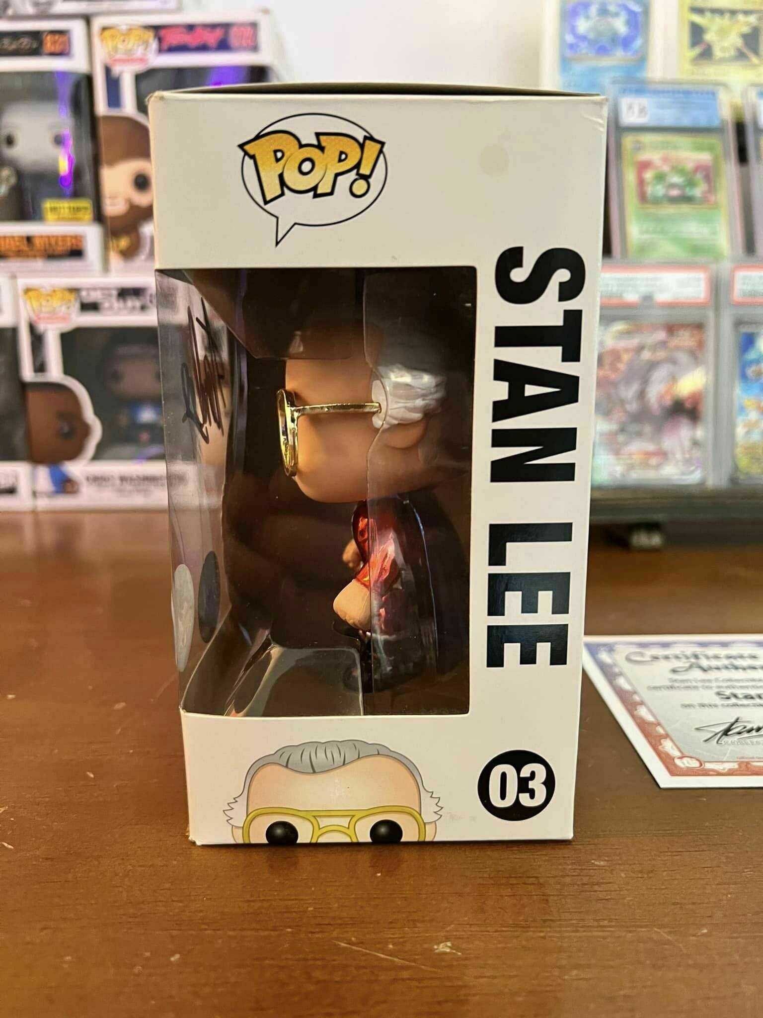 Stan lee chrome best sale pop