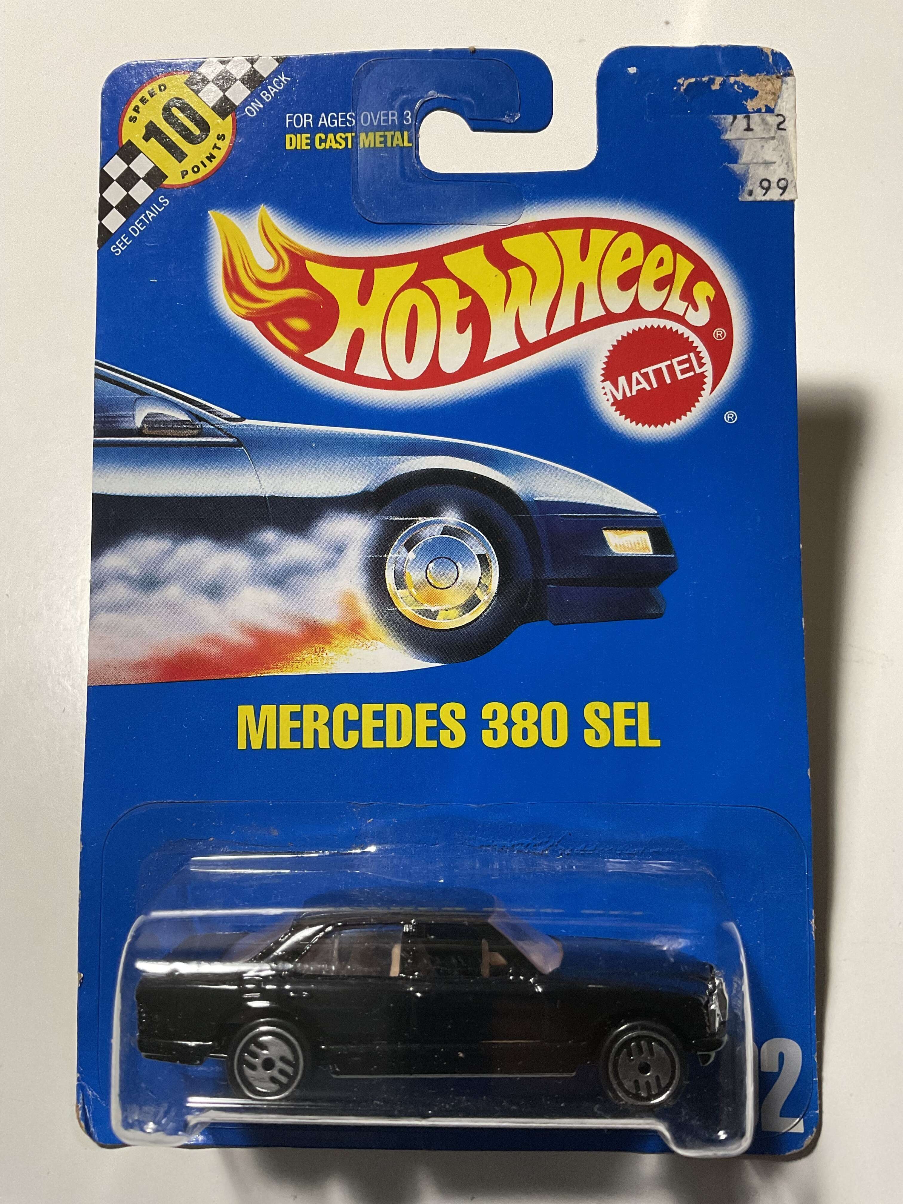 Hot wheels hotsell 380 sel 1991