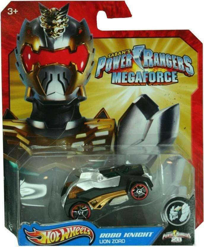 Hot Wheels 2013 Power Rangers Megaforce Robo Knight Lion Zord The Toy Peddler