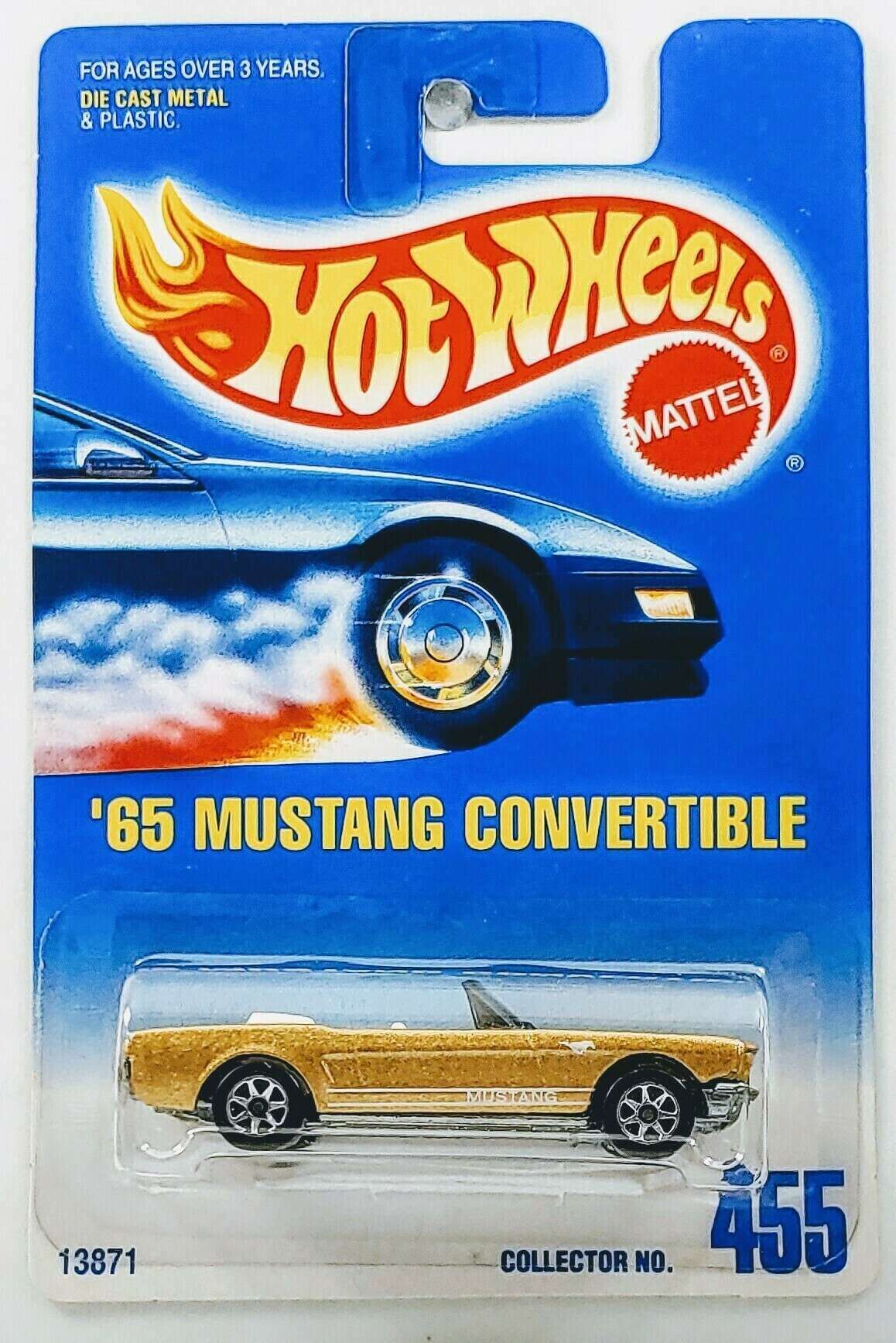 Hot wheels 65 mustang convertible collector 455 best sale