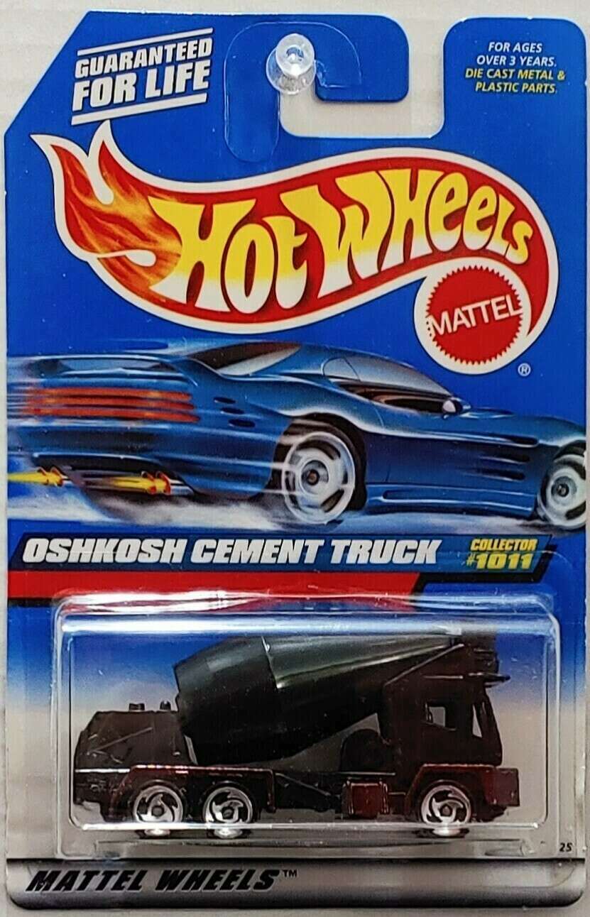 Hot wheels best sale oshkosh cement mixer