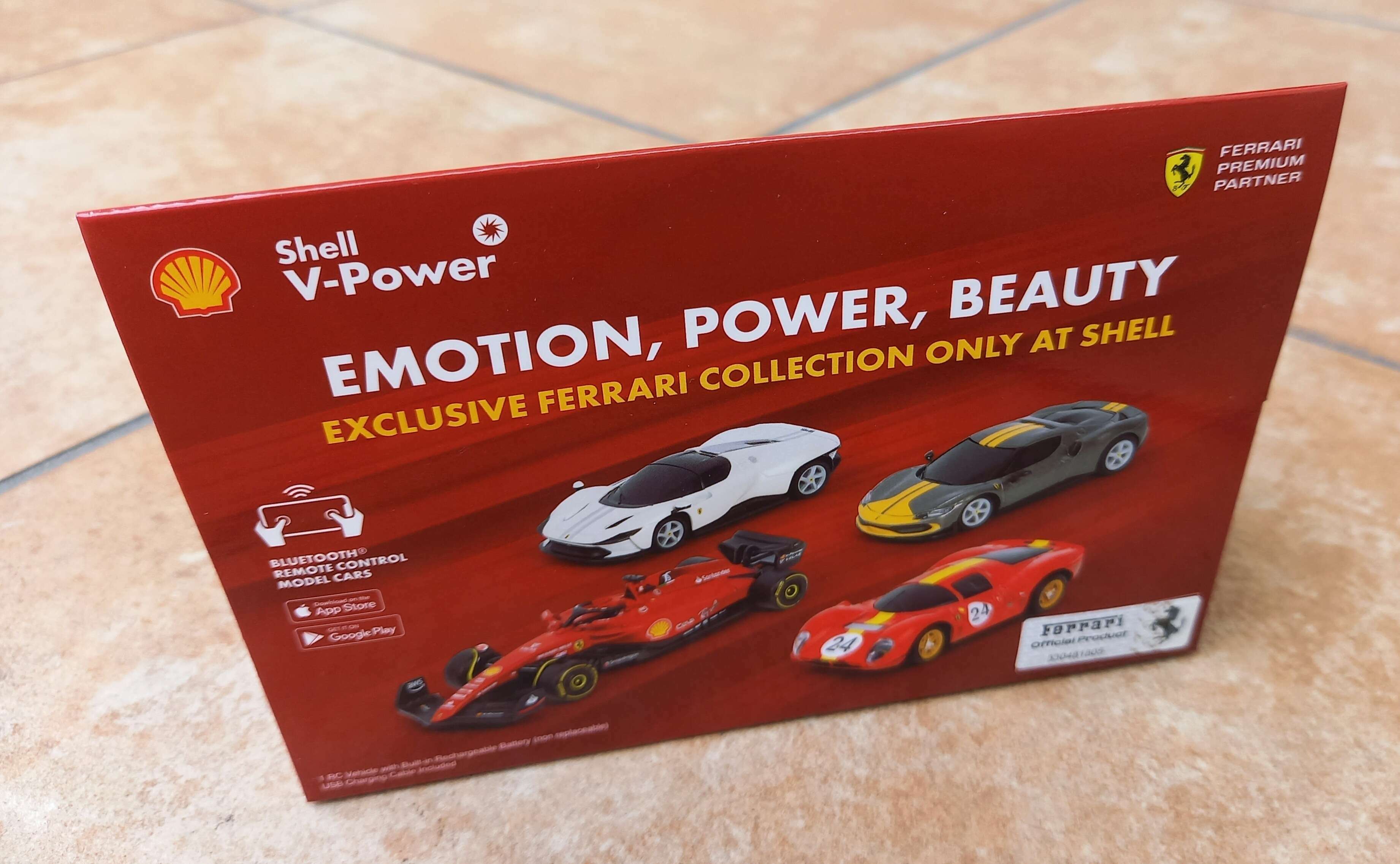 Shell v power ferrari car sale collection