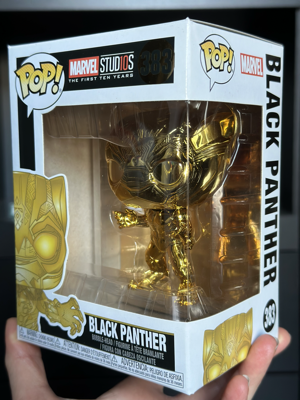 Funko pop gold black panther top