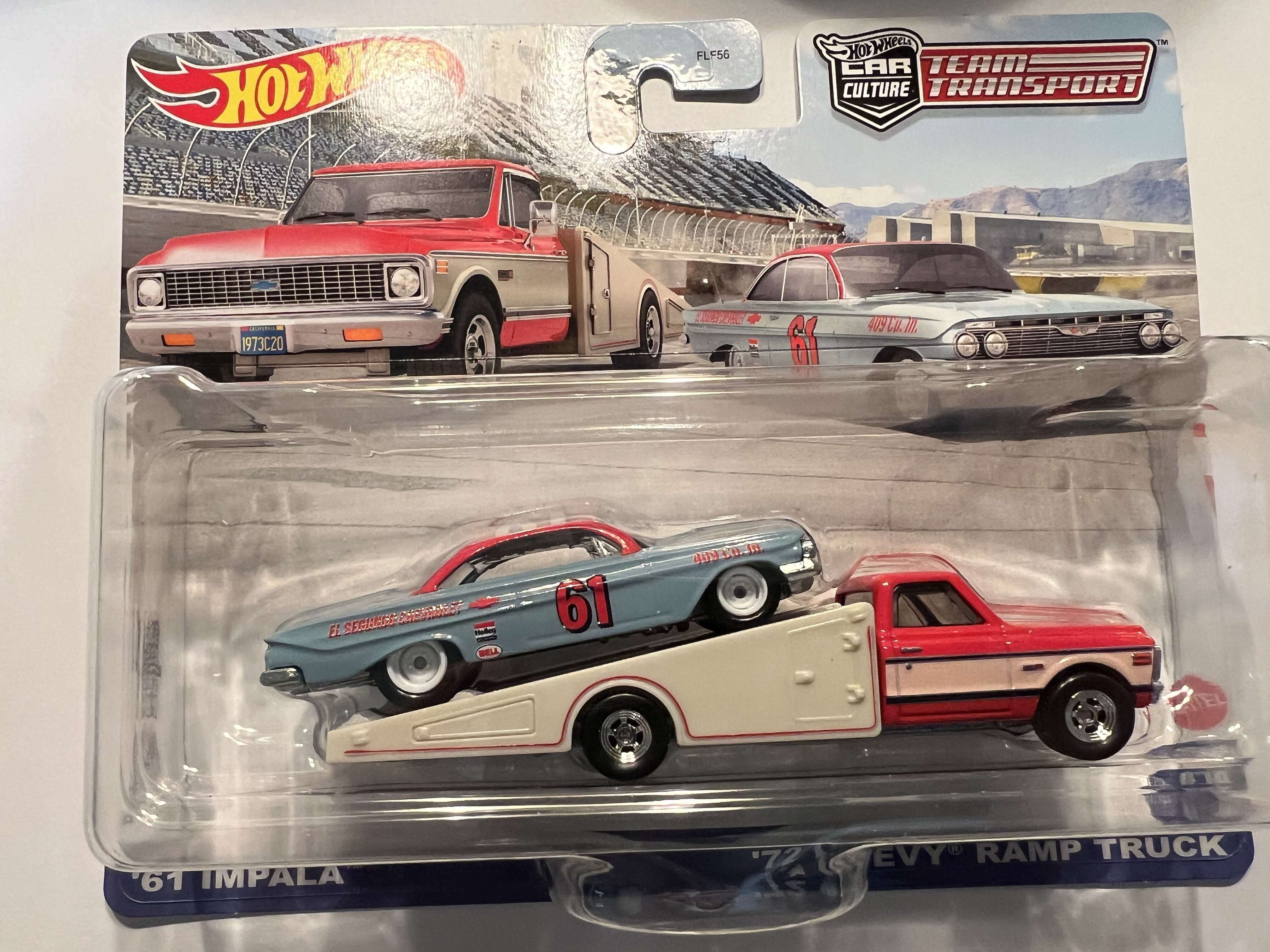 Hot Wheels Team Transport 61 Impala and Chevy Ramp Truck | The Toy