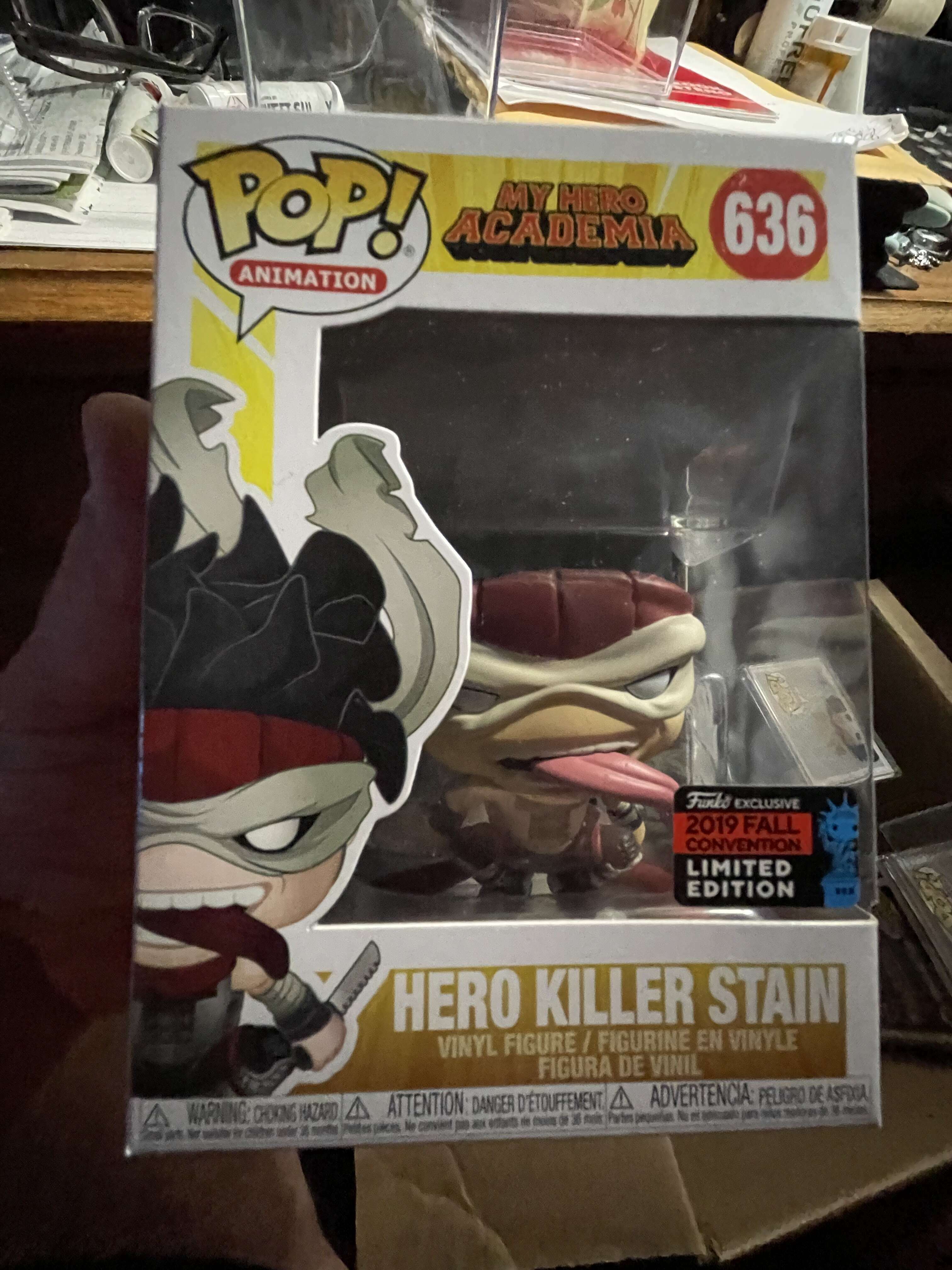 Stain discount pop figure