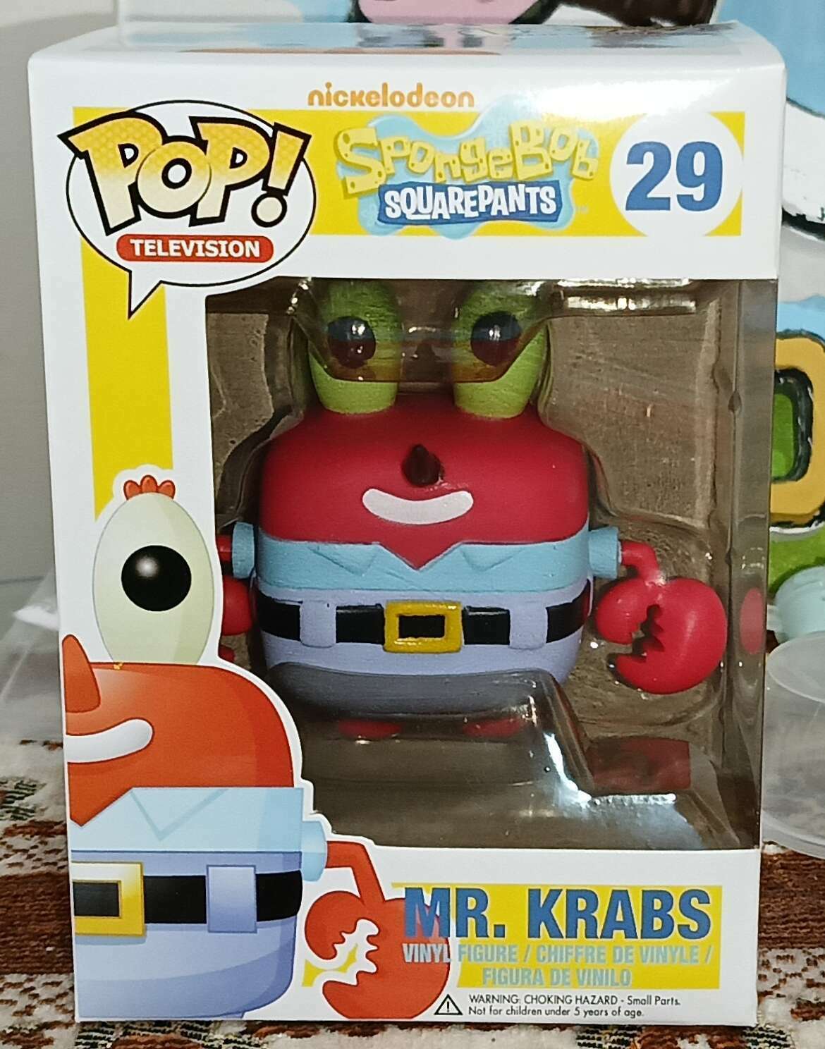 Mr krabs funko pop sale
