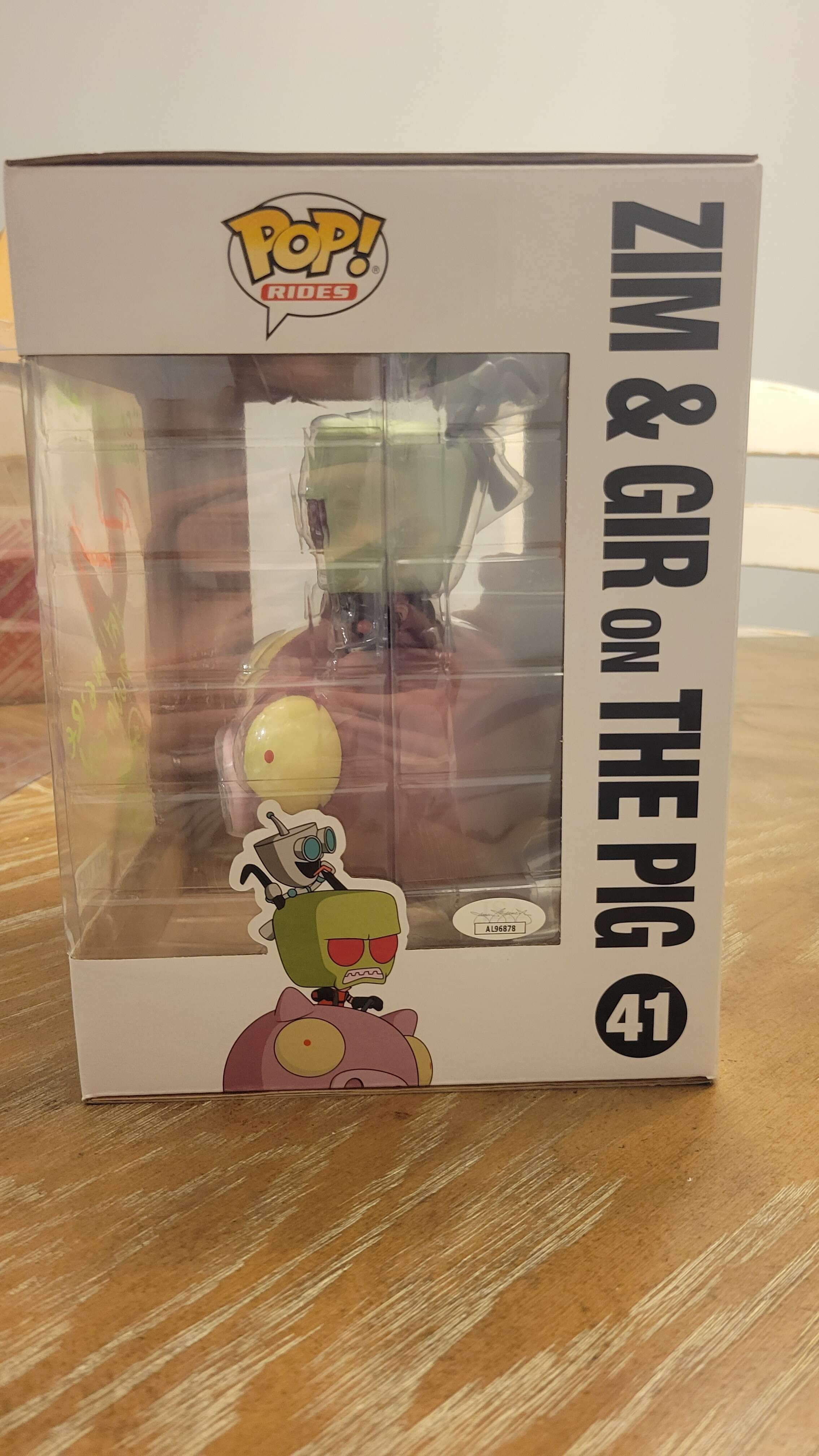 Zim and gir on the pig funko pop cheap