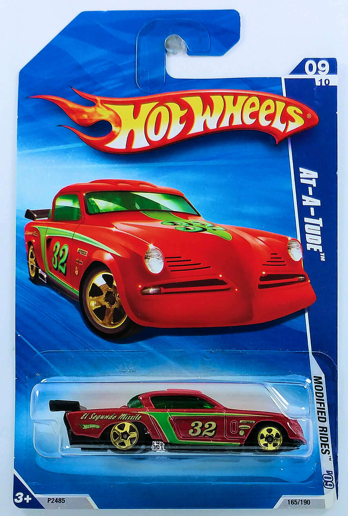 2009 Hot Wheels At-A-Tude Red | The Toy Peddler
