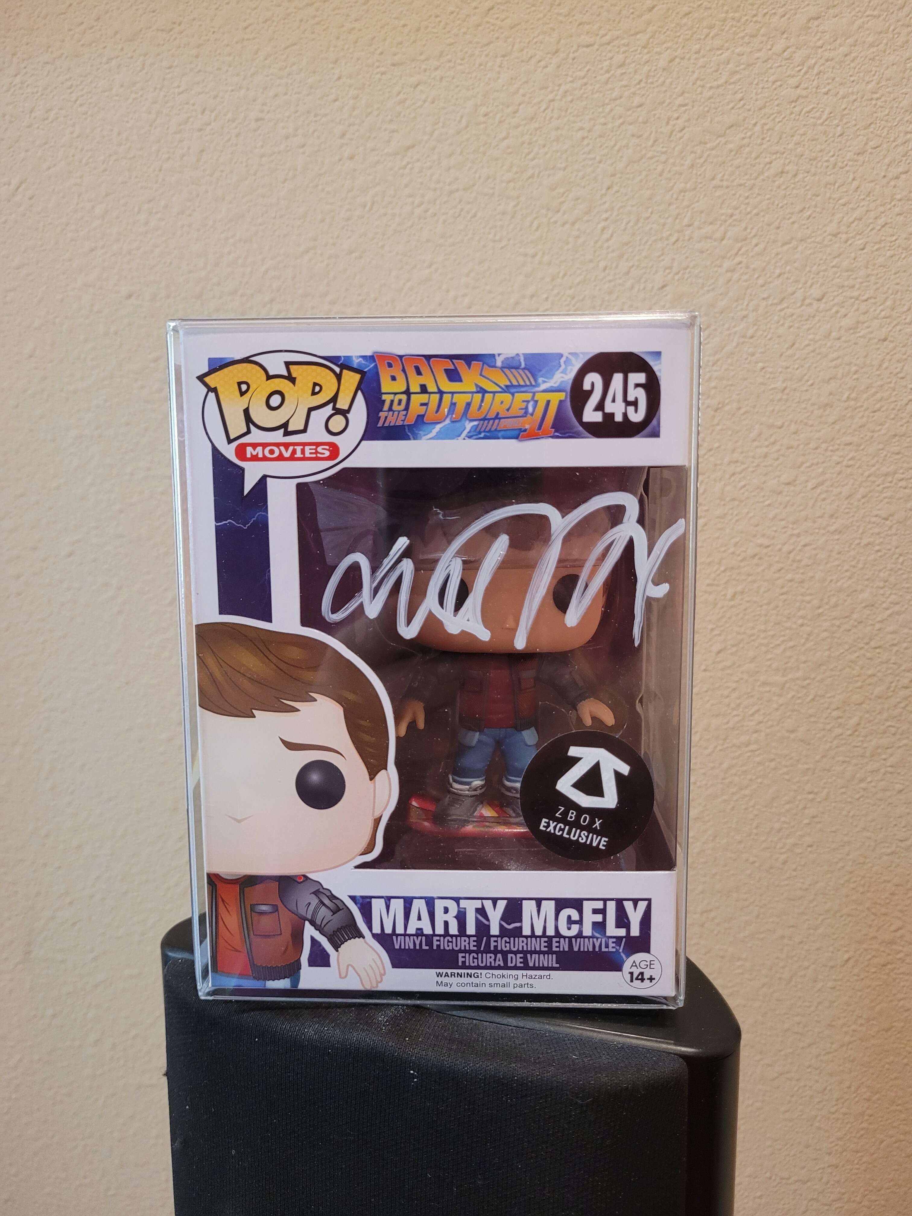Marty with hoverboard on sale funko