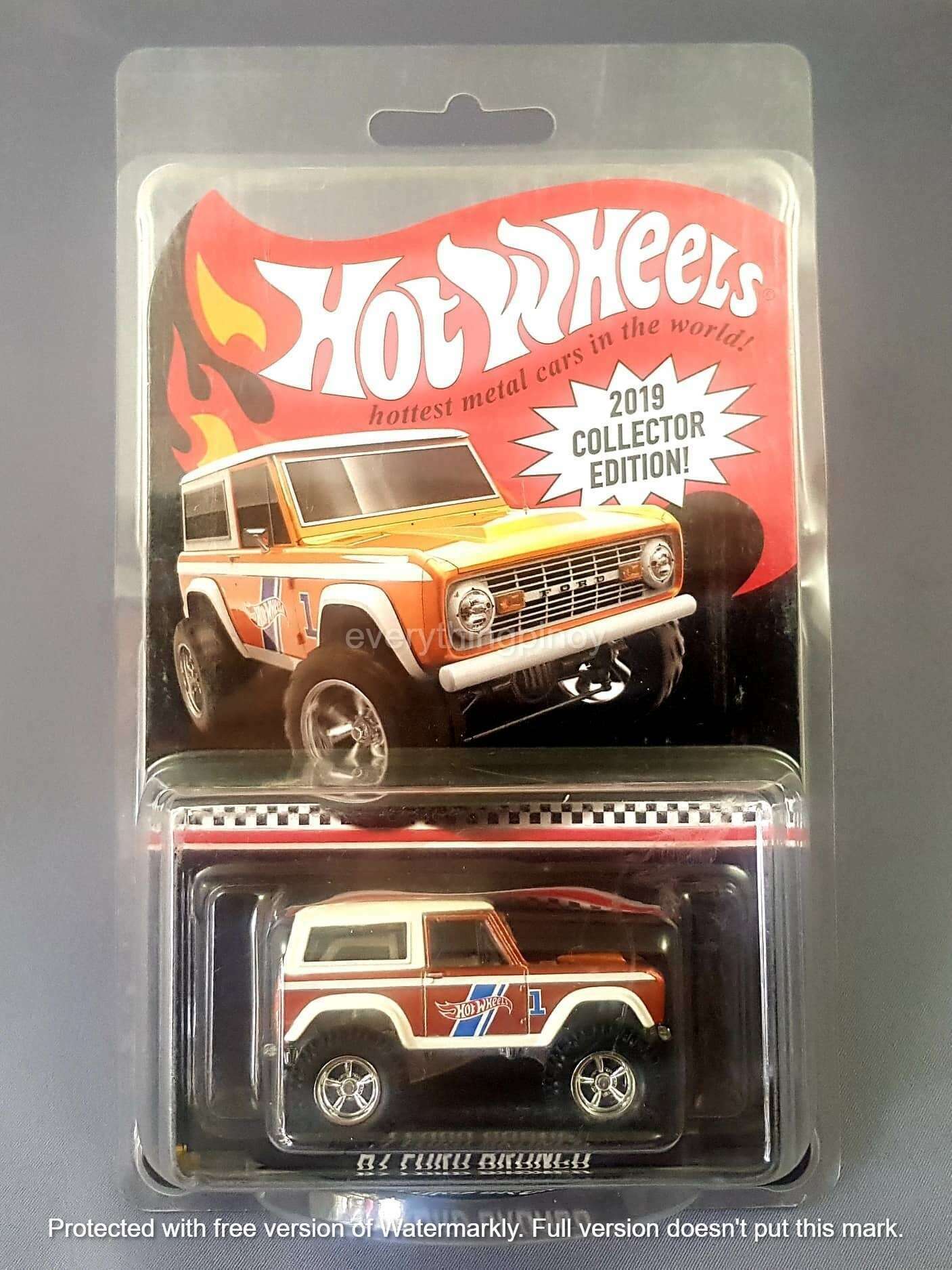 Hot Wheels 2019 Collector Edition 67 Ford Bronco Mail In hobbyDB