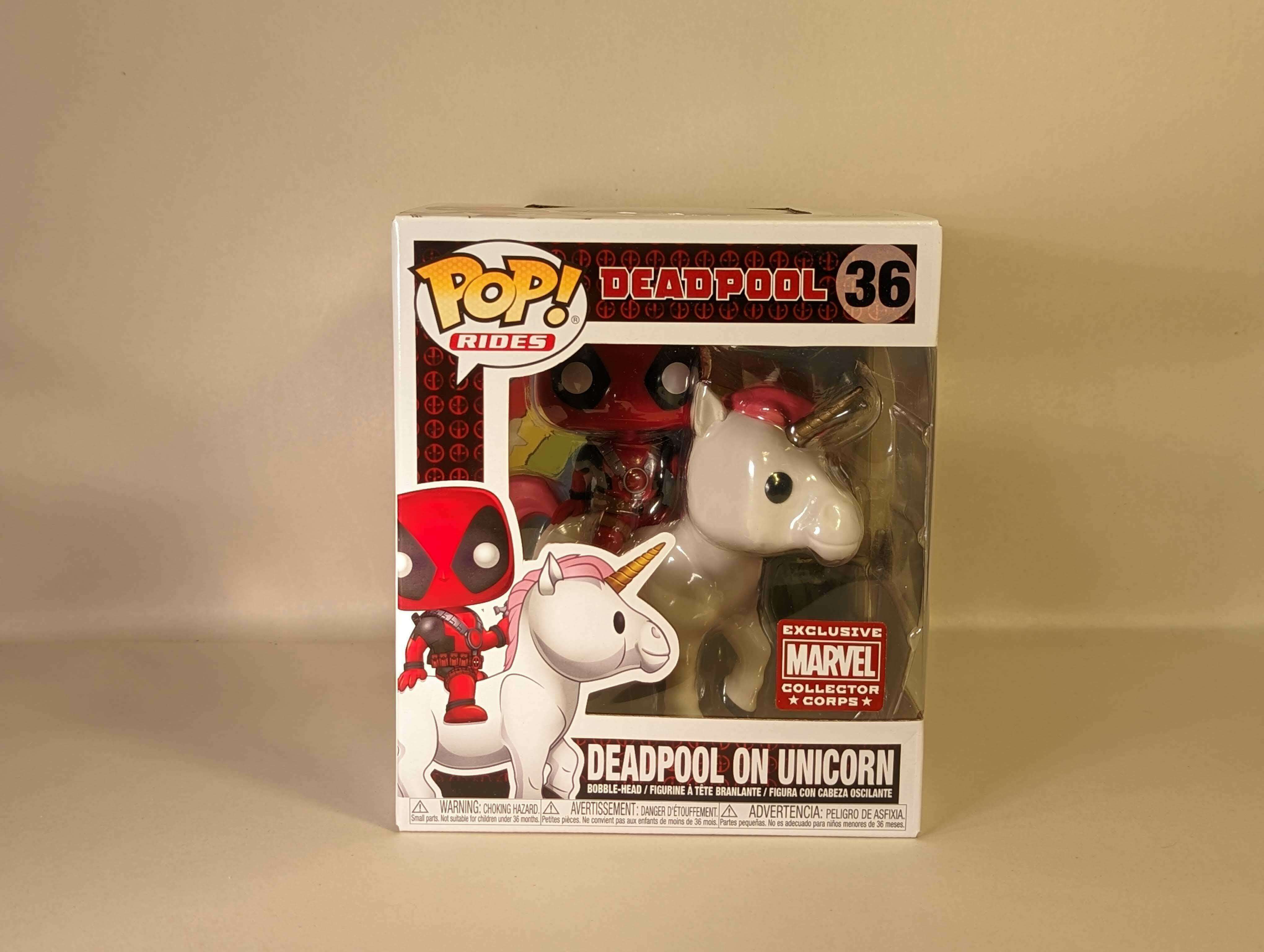 Deadpool funko pop unicorn best sale