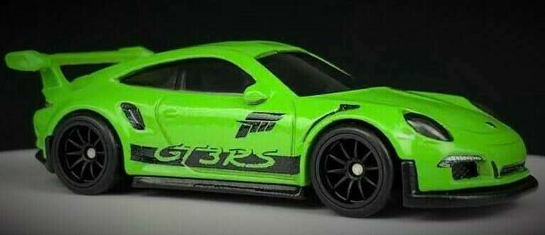 Hot Wheels 2021 - Porsche 911 GT3 RS (Green) Forza Horizon 4