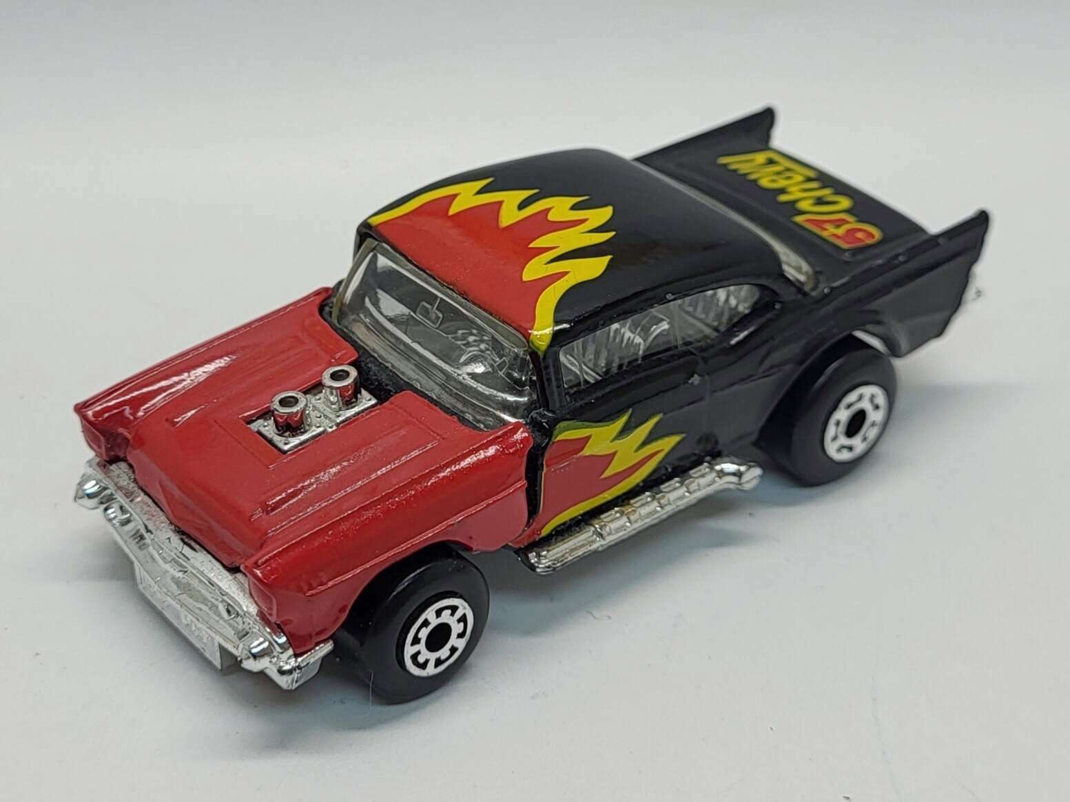 57 chevy sales matchbox car